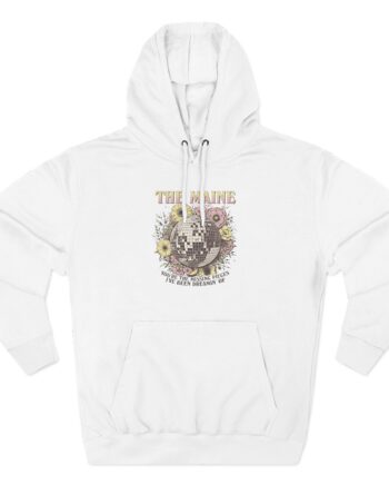 The Maine Floral Disco Three-Panel Fleece Hoodie