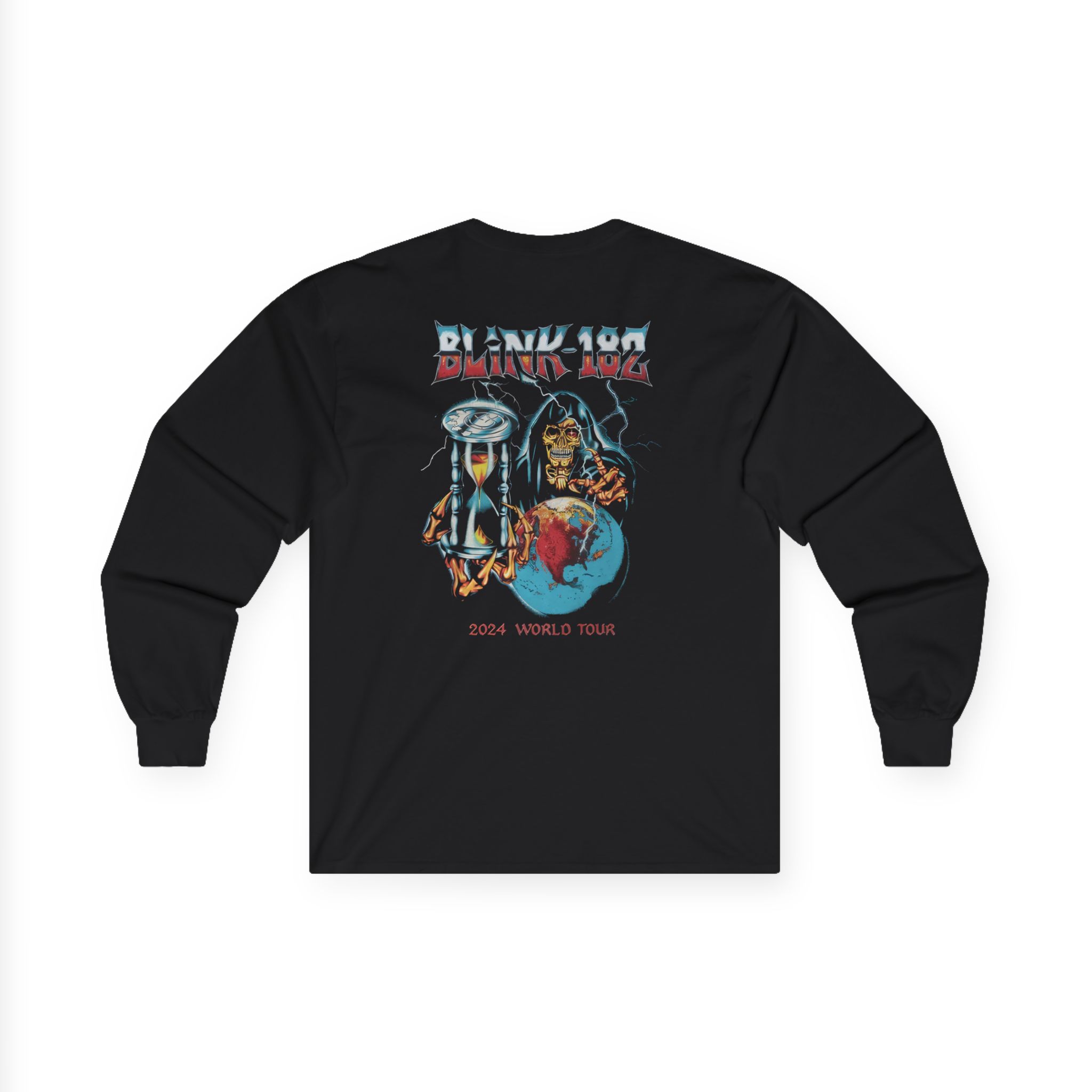 Blink 182 World Tour Unisex Ultra Cotton Long Sleeve Tee