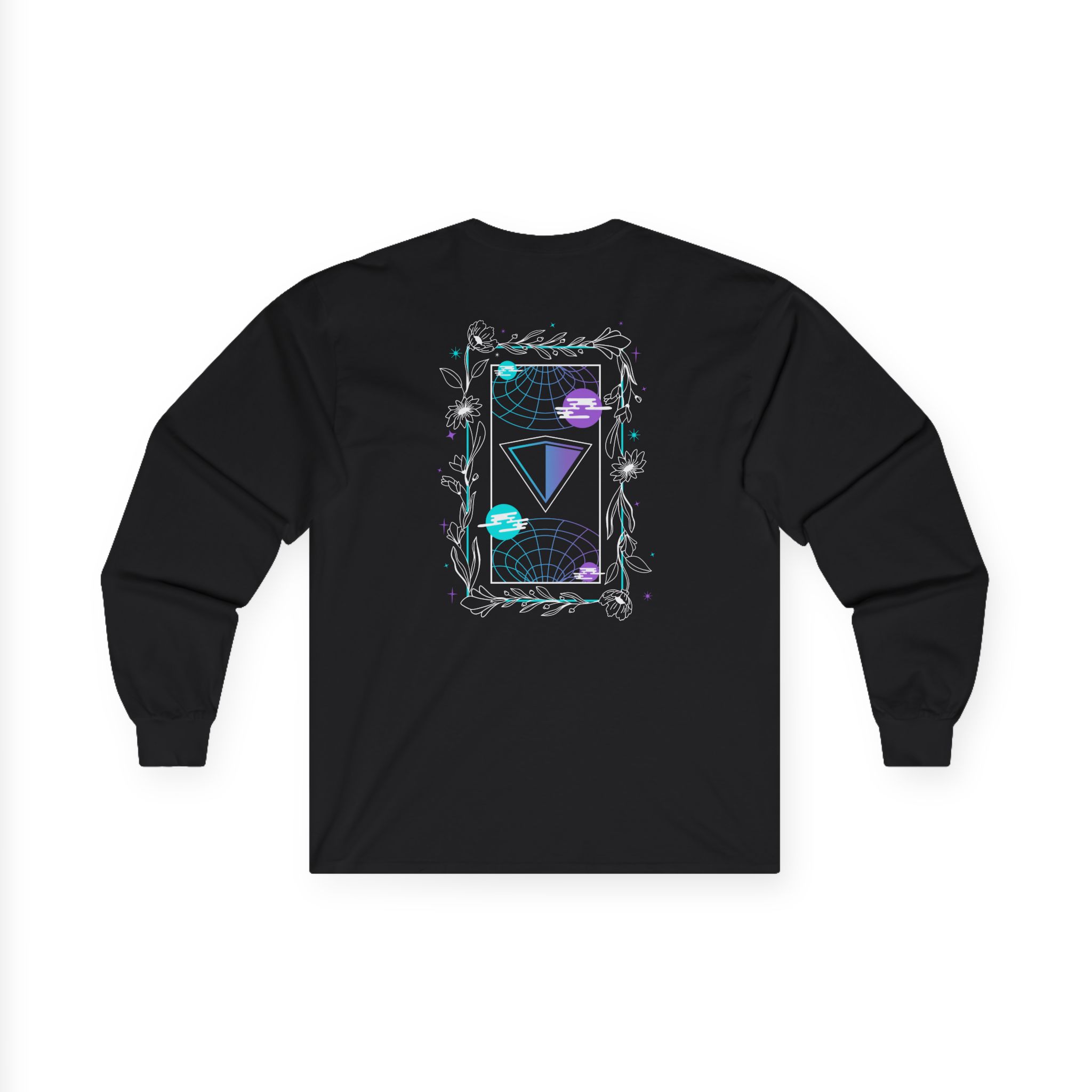Inzo Astral Bloom Unisex Ultra Cotton Long Sleeve Tee
