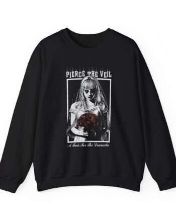 Pierce the Veil a Flair for the Dramatic Bride Unisex Heavy Blend™ Crewneck Sweatshirt