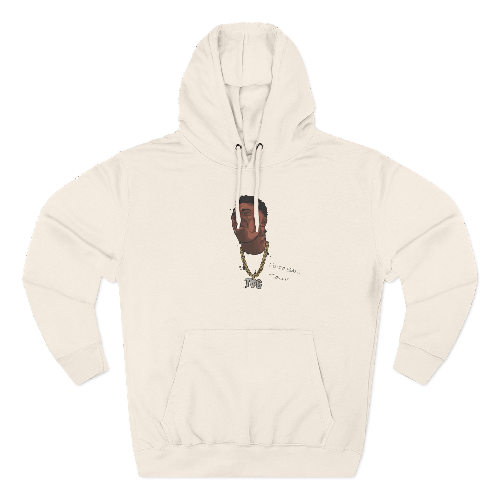 Fredo Bang Oouuh Three-Panel Fleece Hoodie