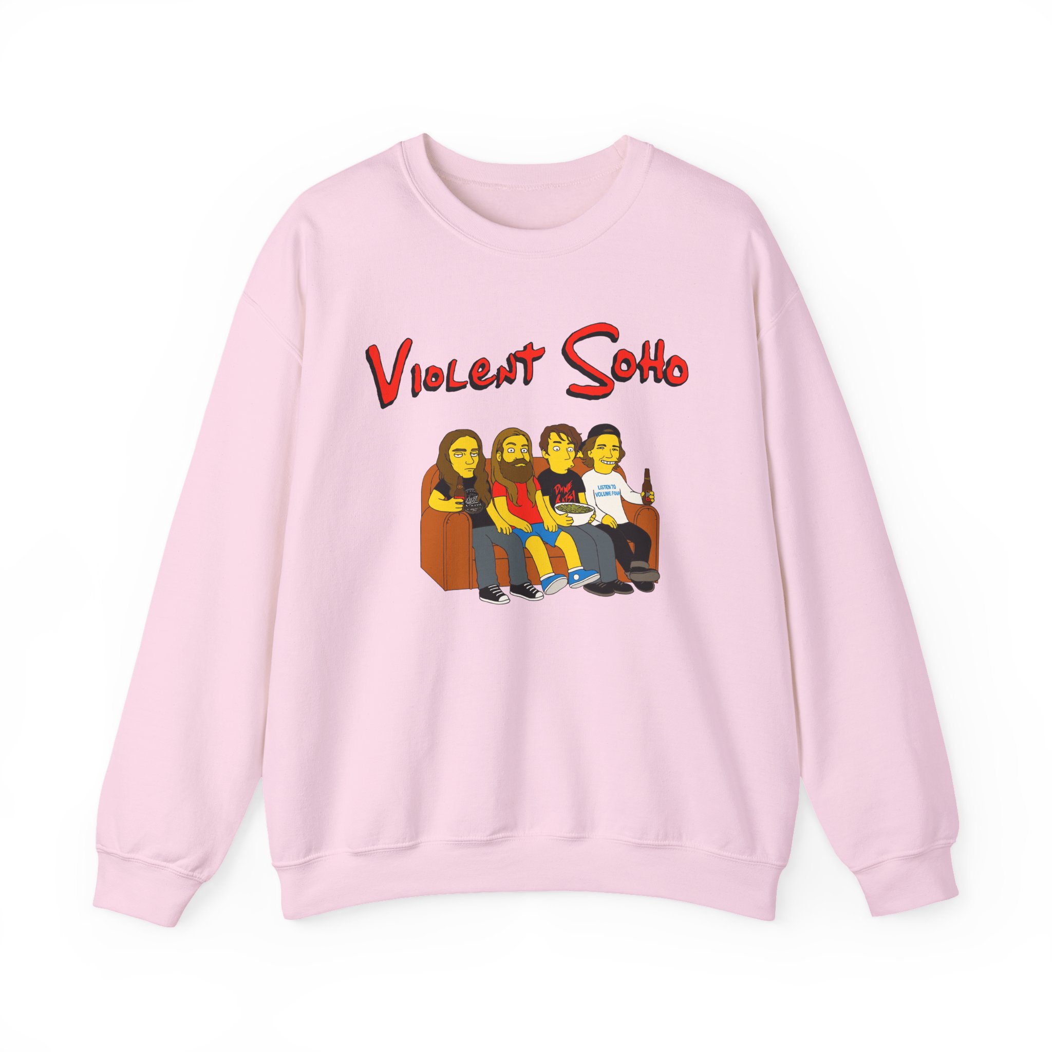 Violent Soho Springfield 4122 Unisex Heavy Blendâ„¢ Crewneck Sweatshirt