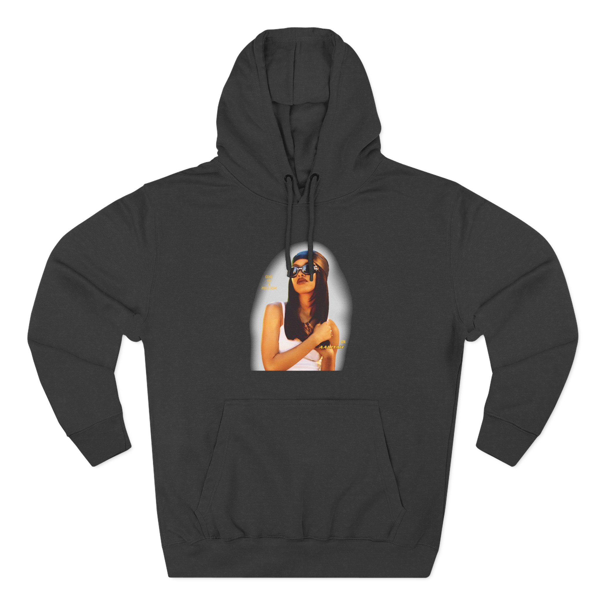 Aaliyah OIAM Portrait Three-Panel Fleece Hoodie