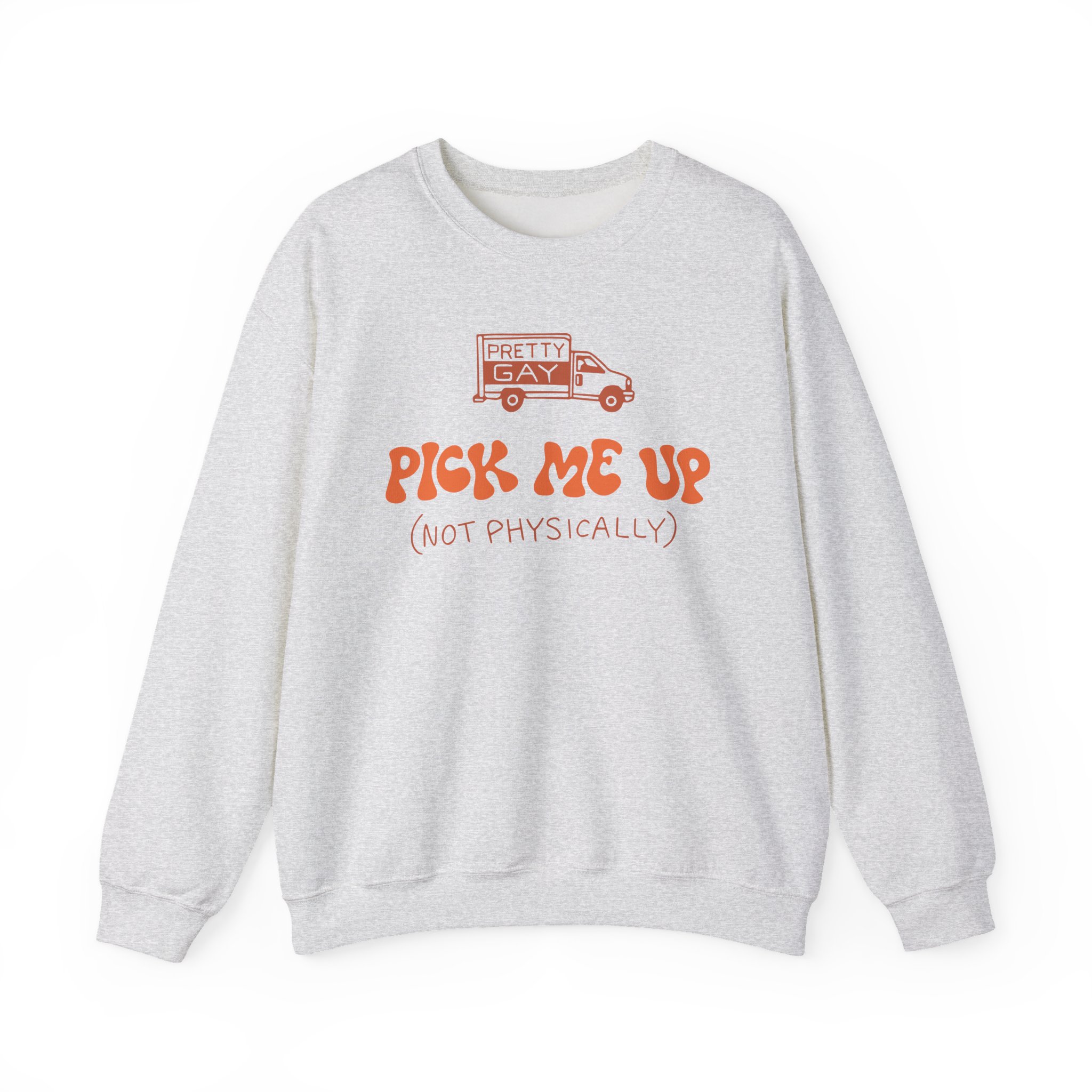 Drawfee Pick Me Up Unisex Heavy Blendâ„¢ Crewneck Sweatshirt