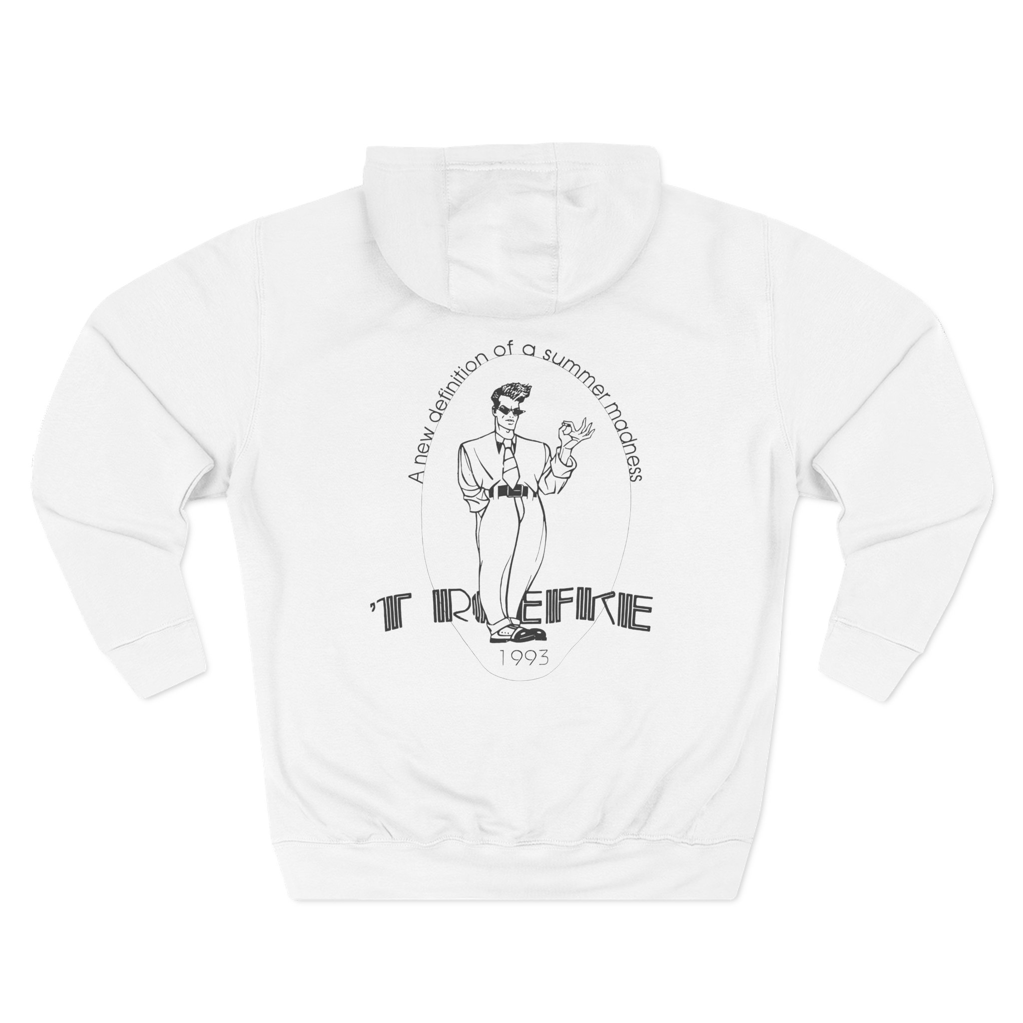 Will Smith 1993 the Fresh Prince Summertime Single Stitch Three-Panel Fleece Hoodie