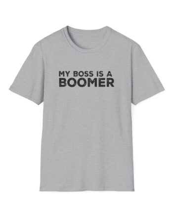 Kat Timpf My Boss is a Boomer Unisex Softstyle T-Shirt
