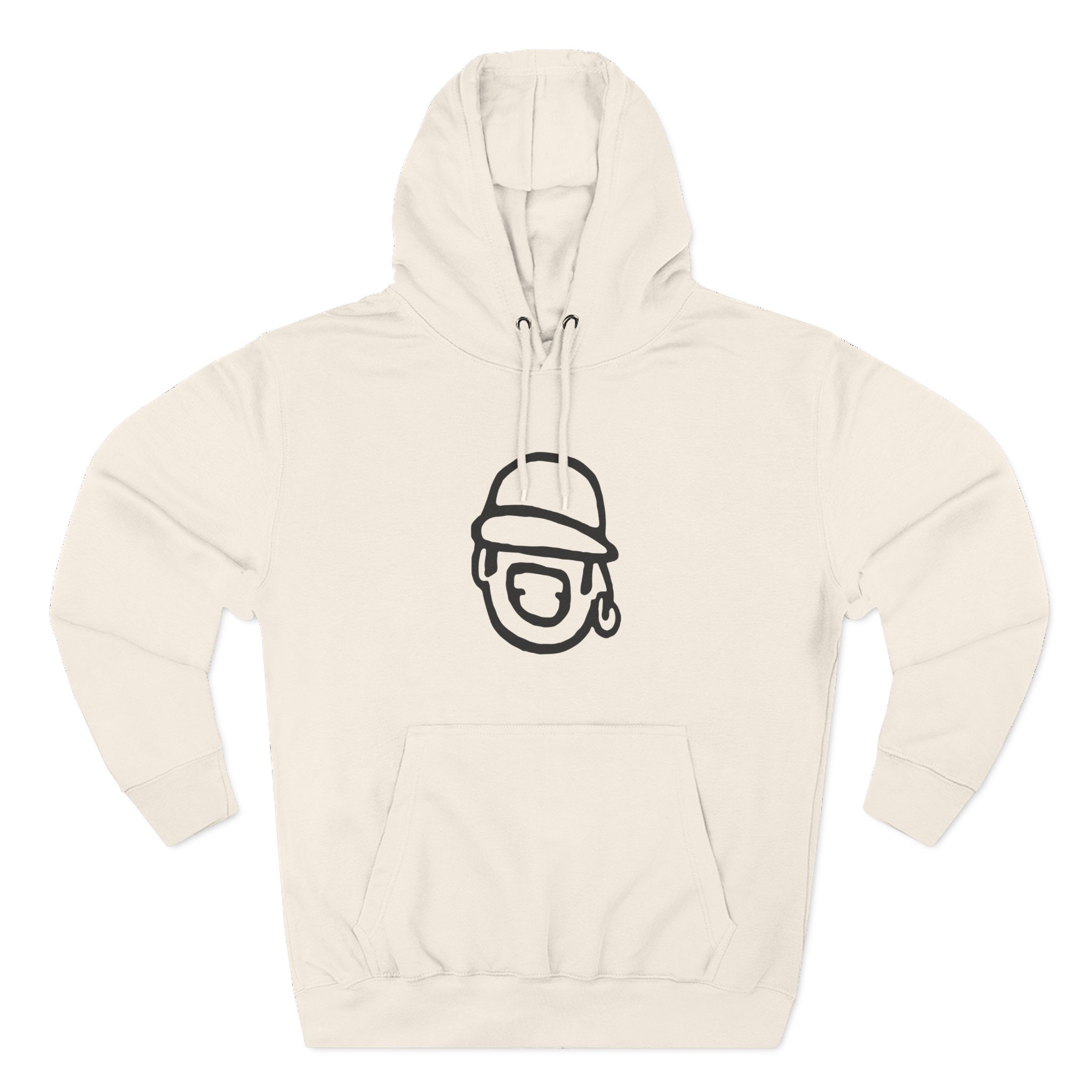 Niko B Big Face Three-panel Fleece Hoodie