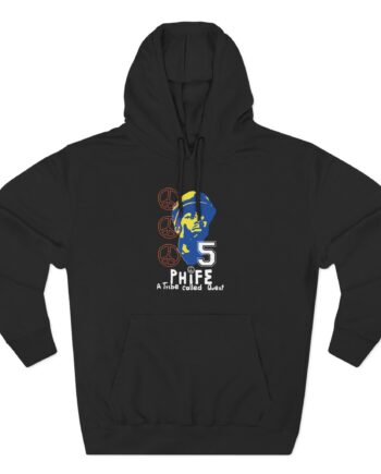 A Tribe Called Quest Phife Peace Three-Panel Fleece Hoodie
