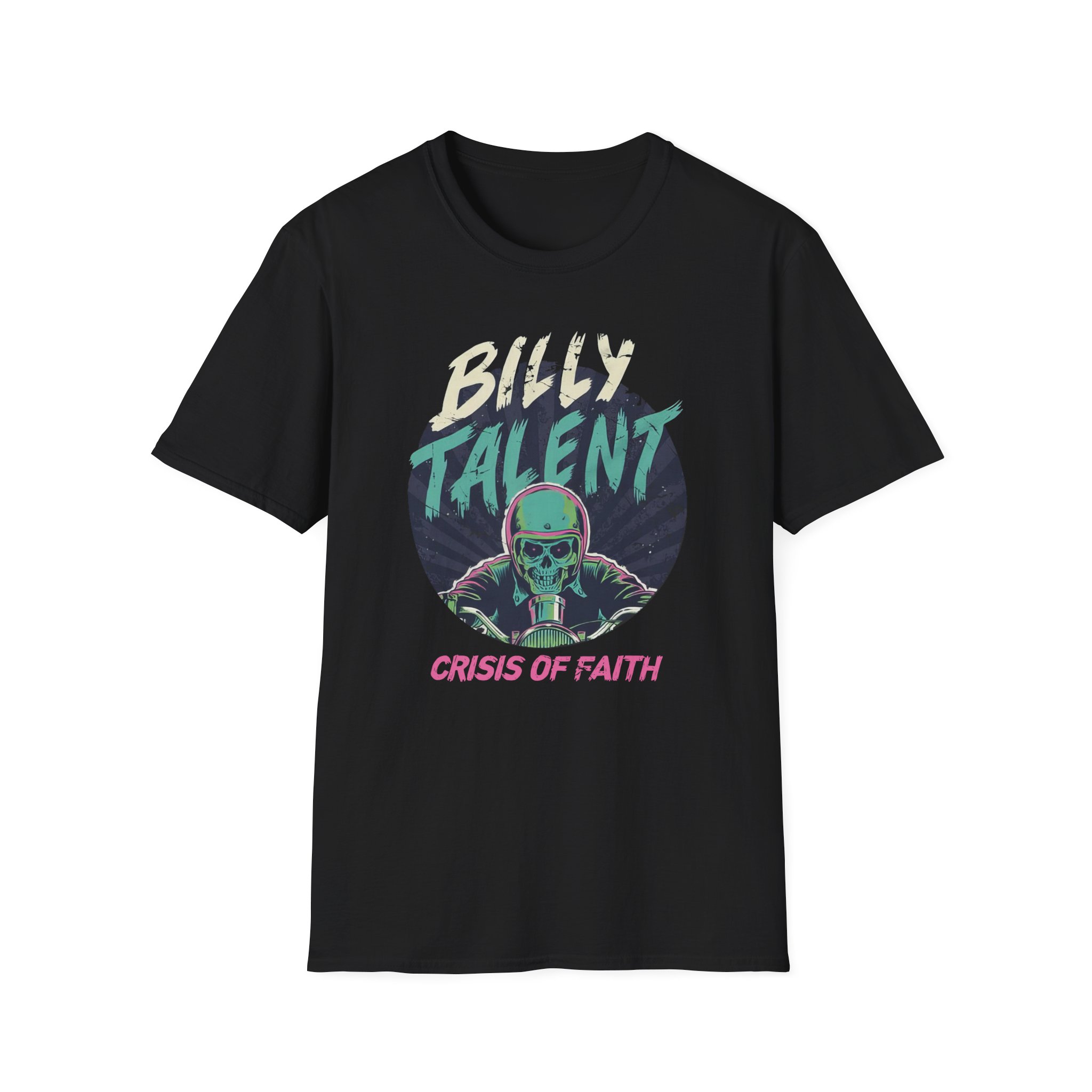 Billy Talent Cof Circle Rider Unisex Softstyle T-Shirt