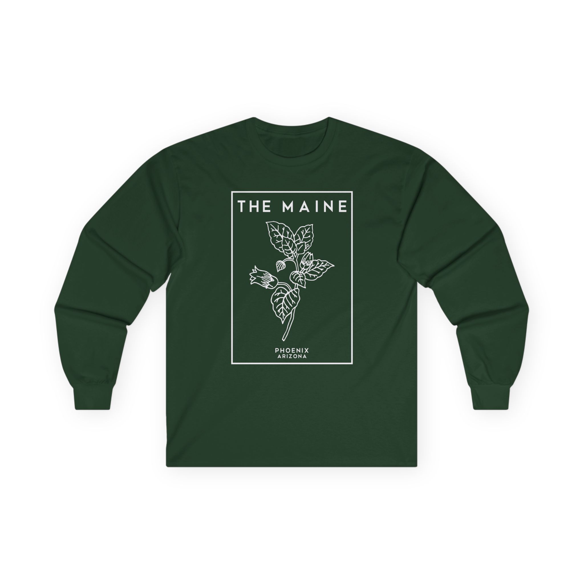 The Maine Flower Unisex Ultra Cotton Long Sleeve Tee