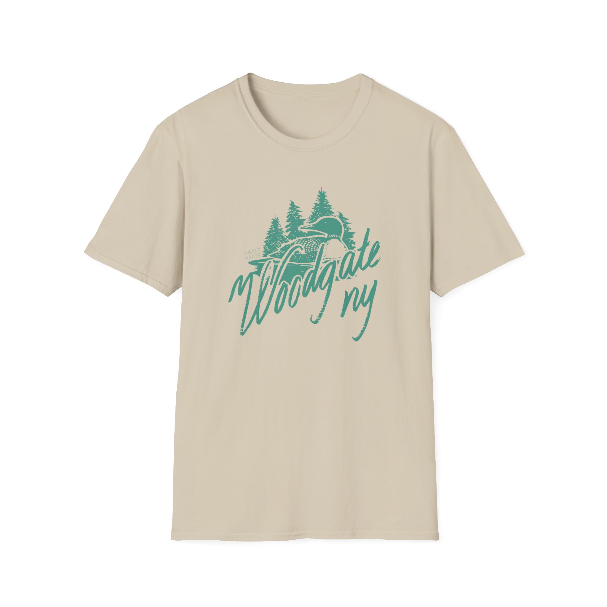 Novo Amor Woodgate Ny Unisex Softstyle T-Shirt
