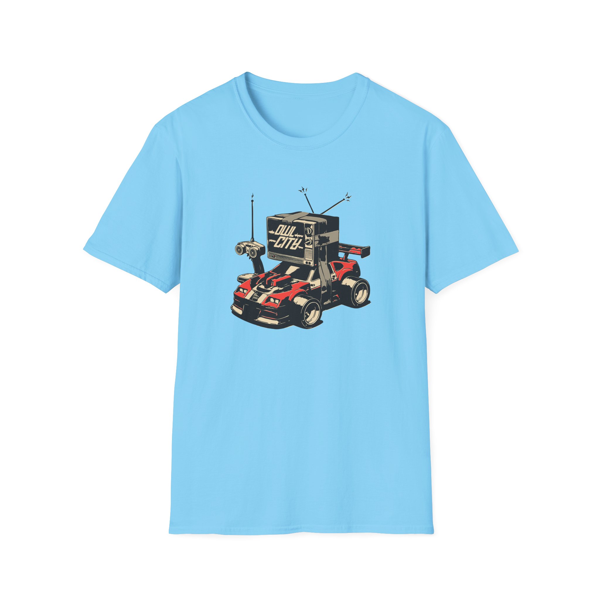 Owl City Rc Car Unisex Softstyle T-Shirt