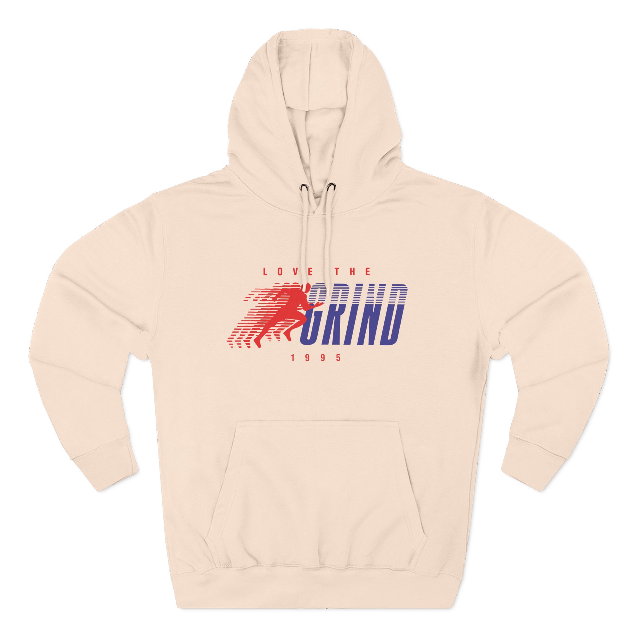 Phily Bowden Love the Grind 1995 Three-panel Fleece Hoodie