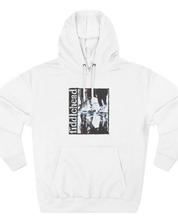 Fiddlehead Horse Three-Panel Fleece Hoodie