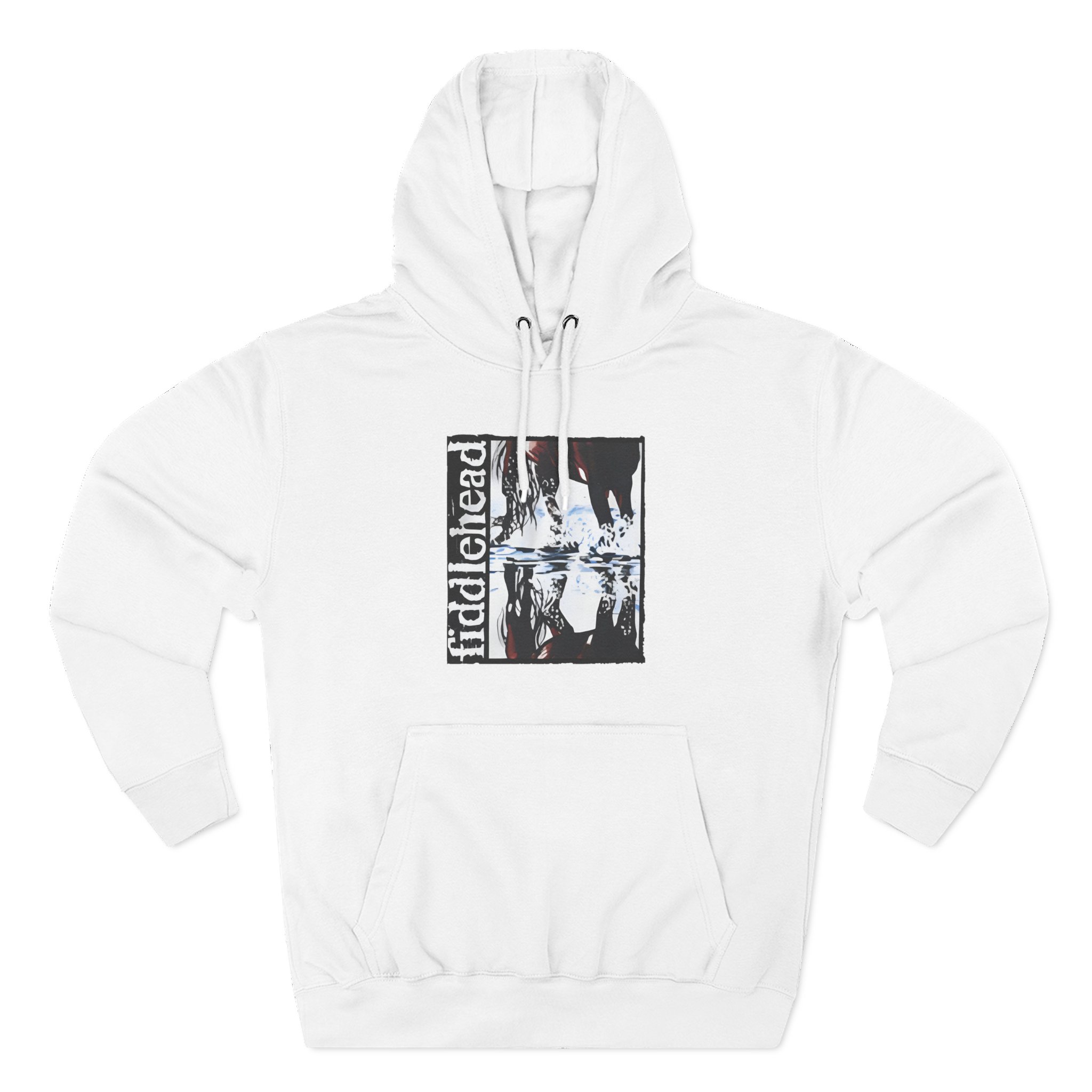 Fiddlehead Horse Three-Panel Fleece Hoodie