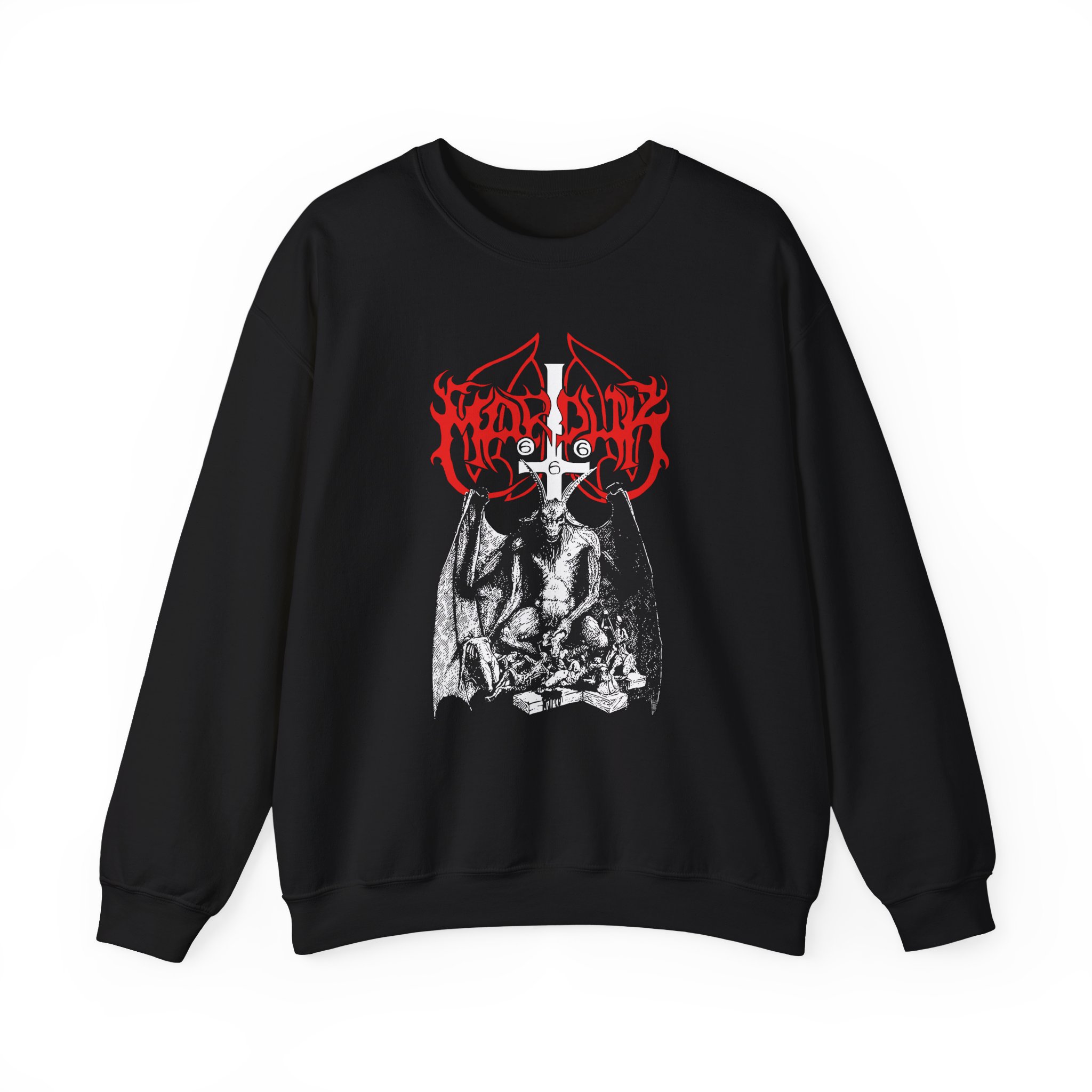 Marduk Demon With Wings Unisex Heavy Blendâ„¢ Crewneck Sweatshirt