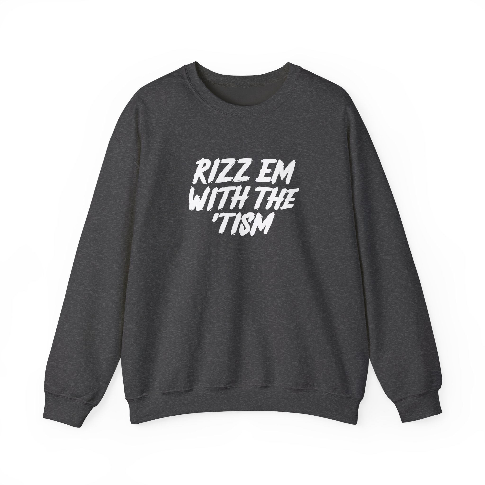 Ryan Windridge Rizz Em With the Tism Unisex Heavy Blendâ„¢ Crewneck Sweatshirt