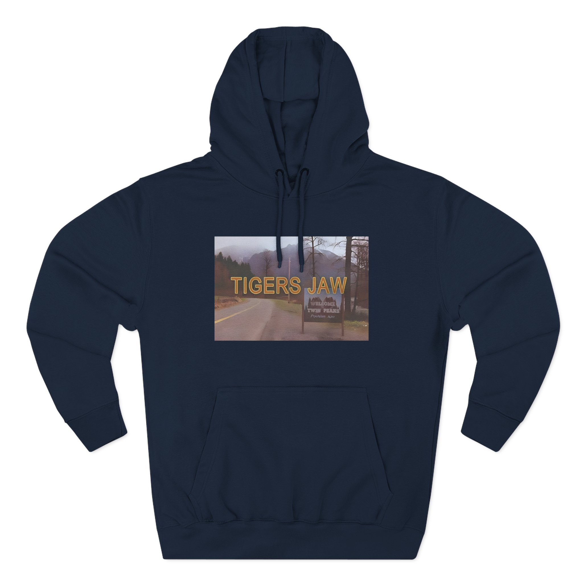 Tigers Jaw Twin Peaks Three-Panel Fleece Hoodie