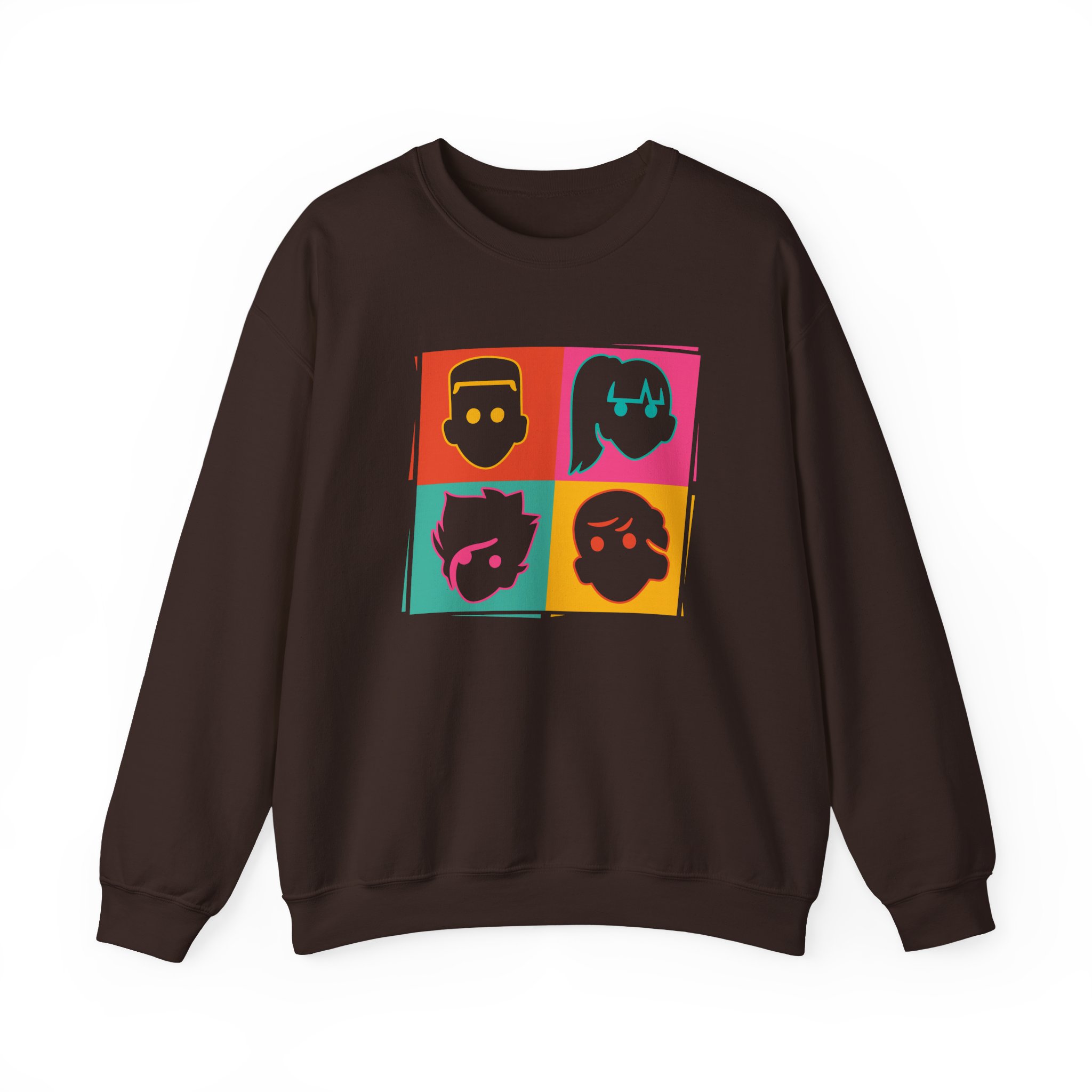 Grounded Faces Unisex Heavy Blendâ„¢ Crewneck Sweatshirt