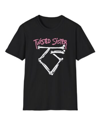 Logo Twisted Sister Unisex Softstyle T-Shirt