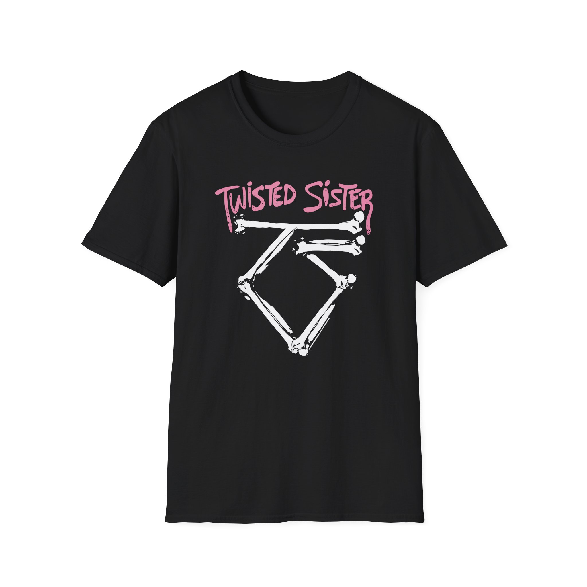 Logo Twisted Sister Unisex Softstyle T-Shirt