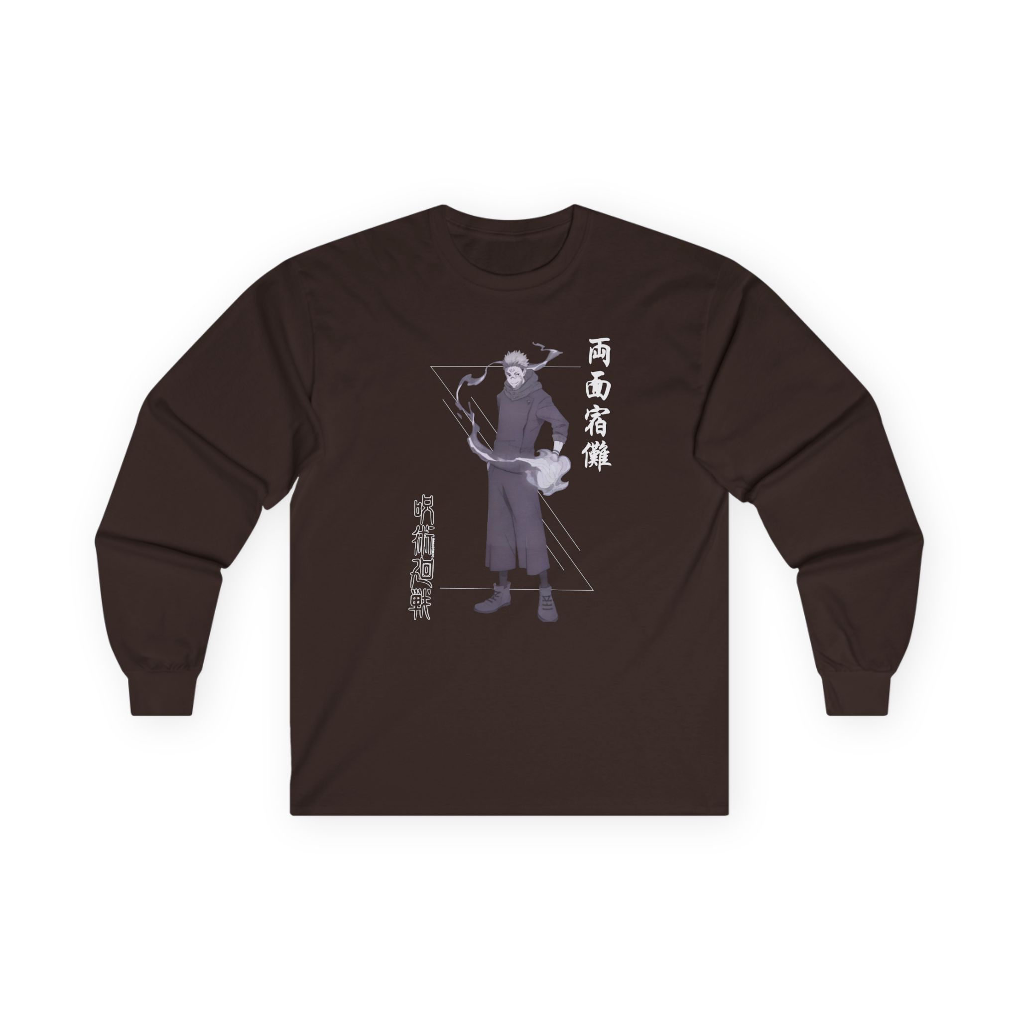 Jujutsu Kaisen Sukuna Name Unisex Ultra Cotton Long Sleeve Tee