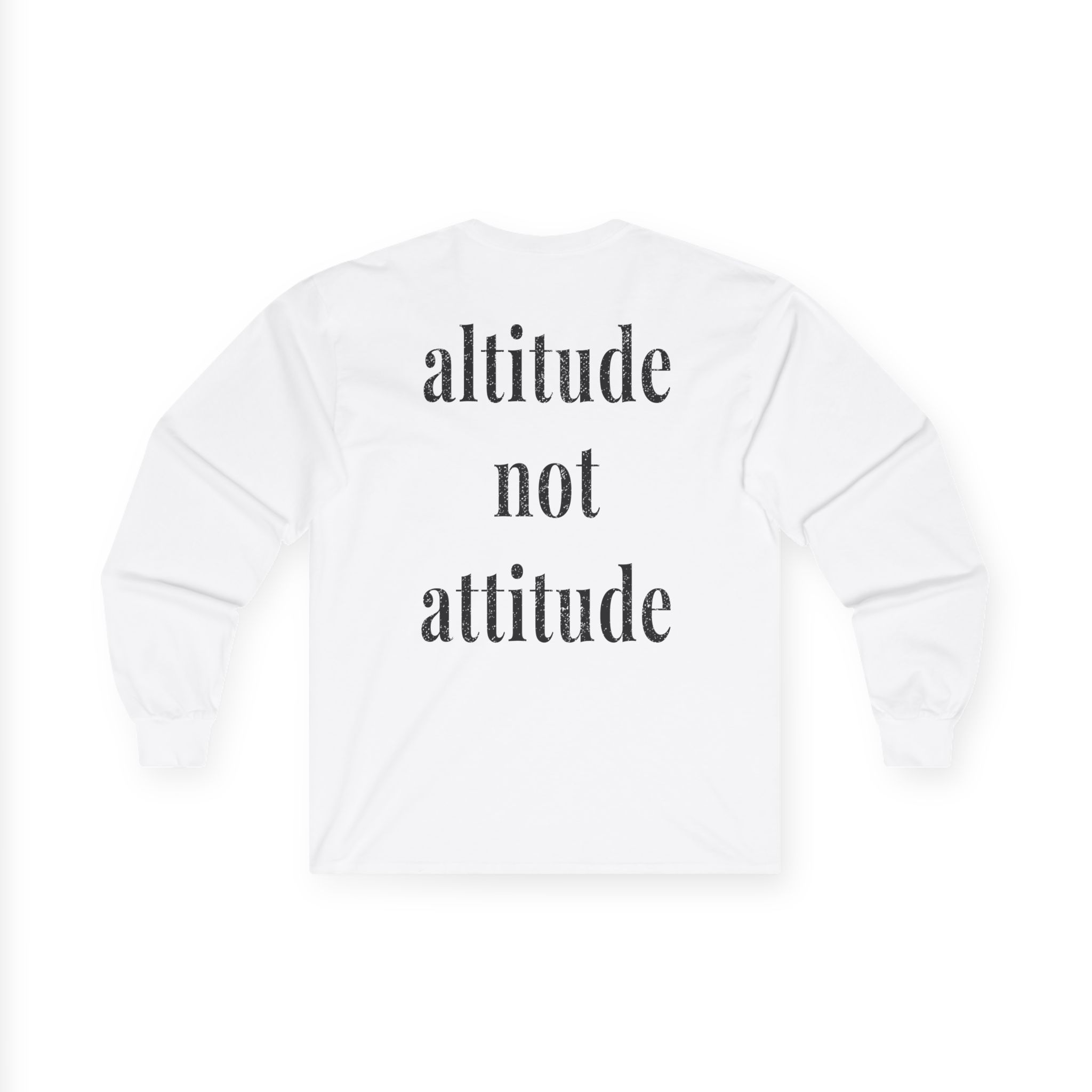 The Smashing Pumpkins Altitude Not Attitude Unisex Ultra Cotton Long Sleeve Tee