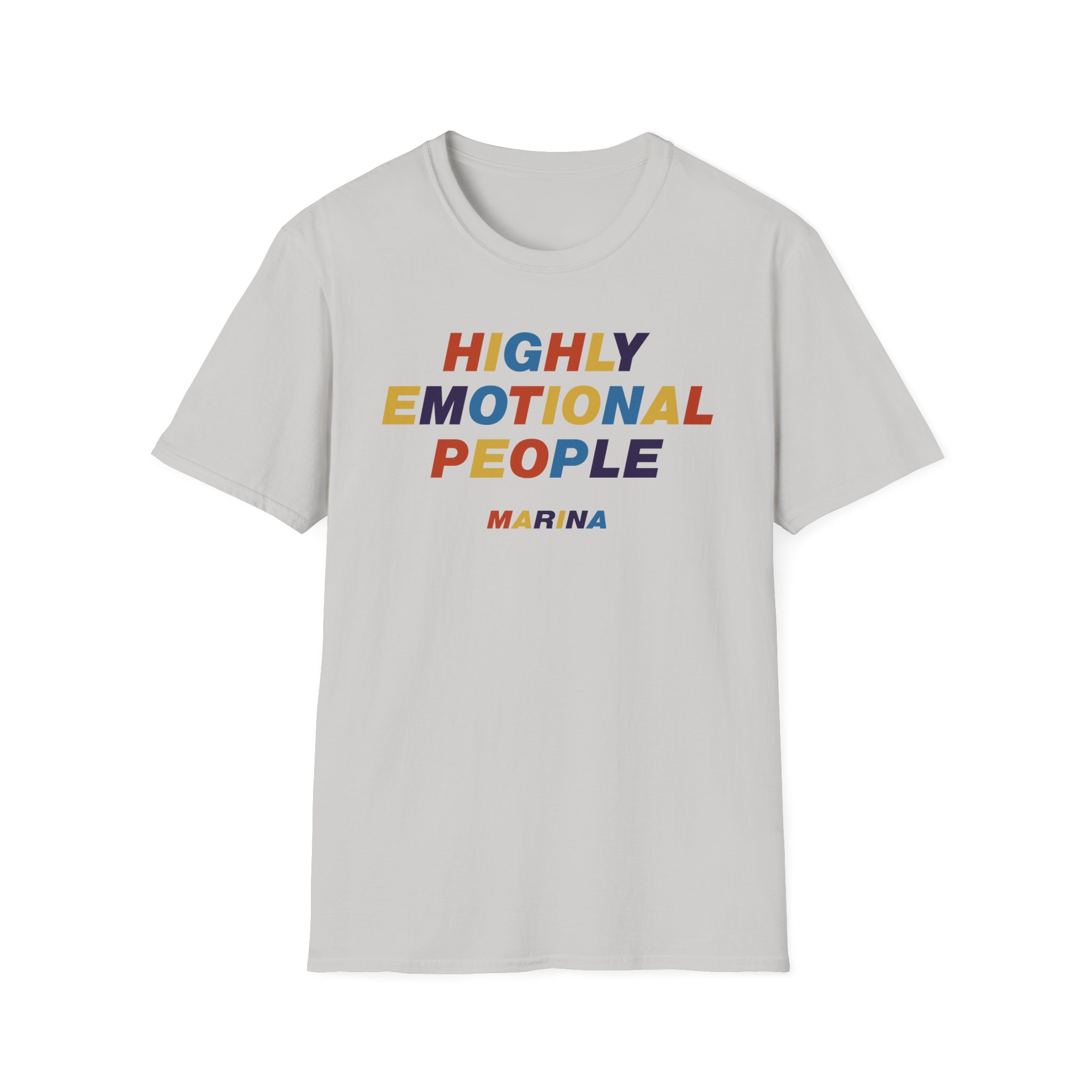 Marina Highly Emotional People Unisex Softstyle T-Shirt