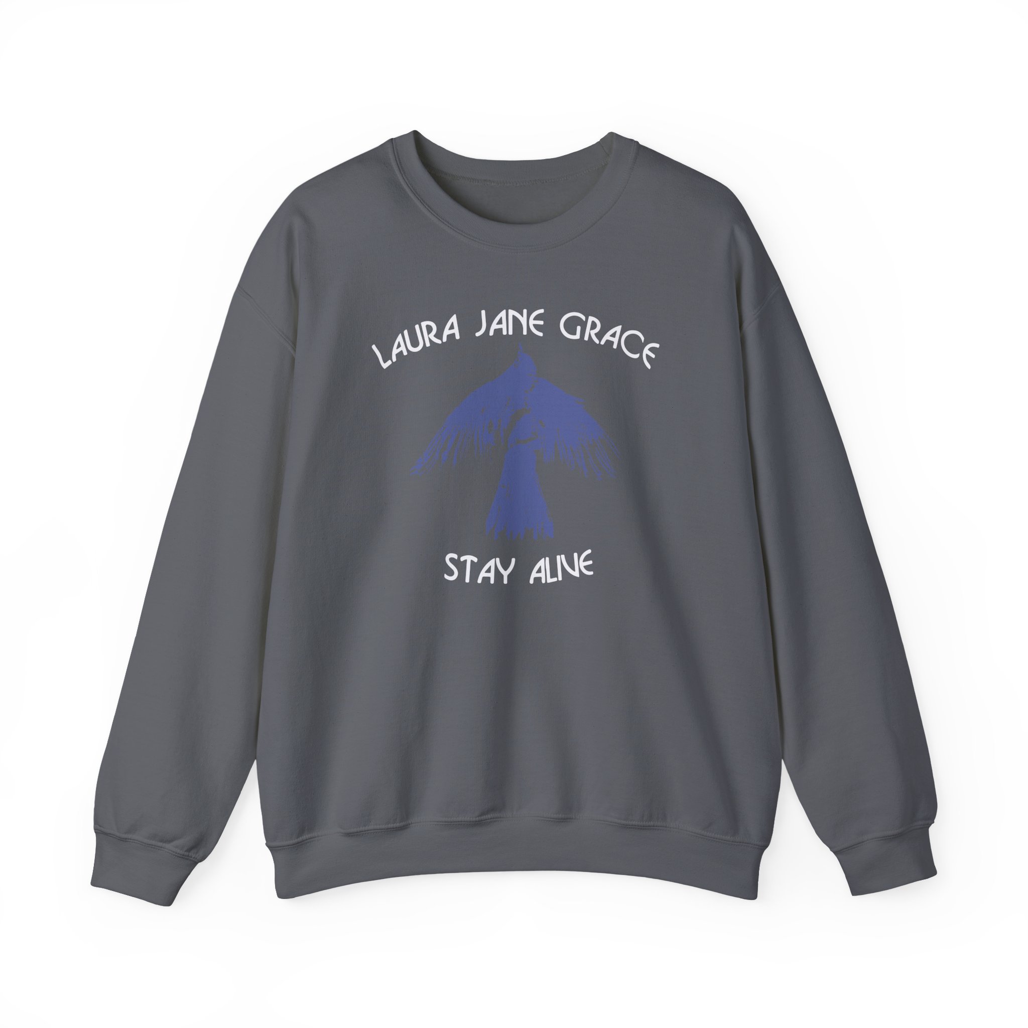 Laura Jane Grace Stay Alive Unisex Heavy Blendâ„¢ Crewneck Sweatshirt