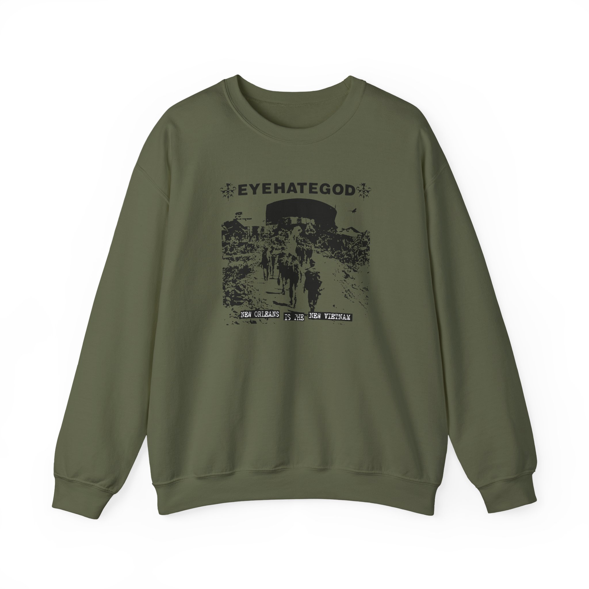 Eyehategod New Orleans is the New Vietnam Unisex Heavy Blendâ„¢ Crewneck Sweatshirt