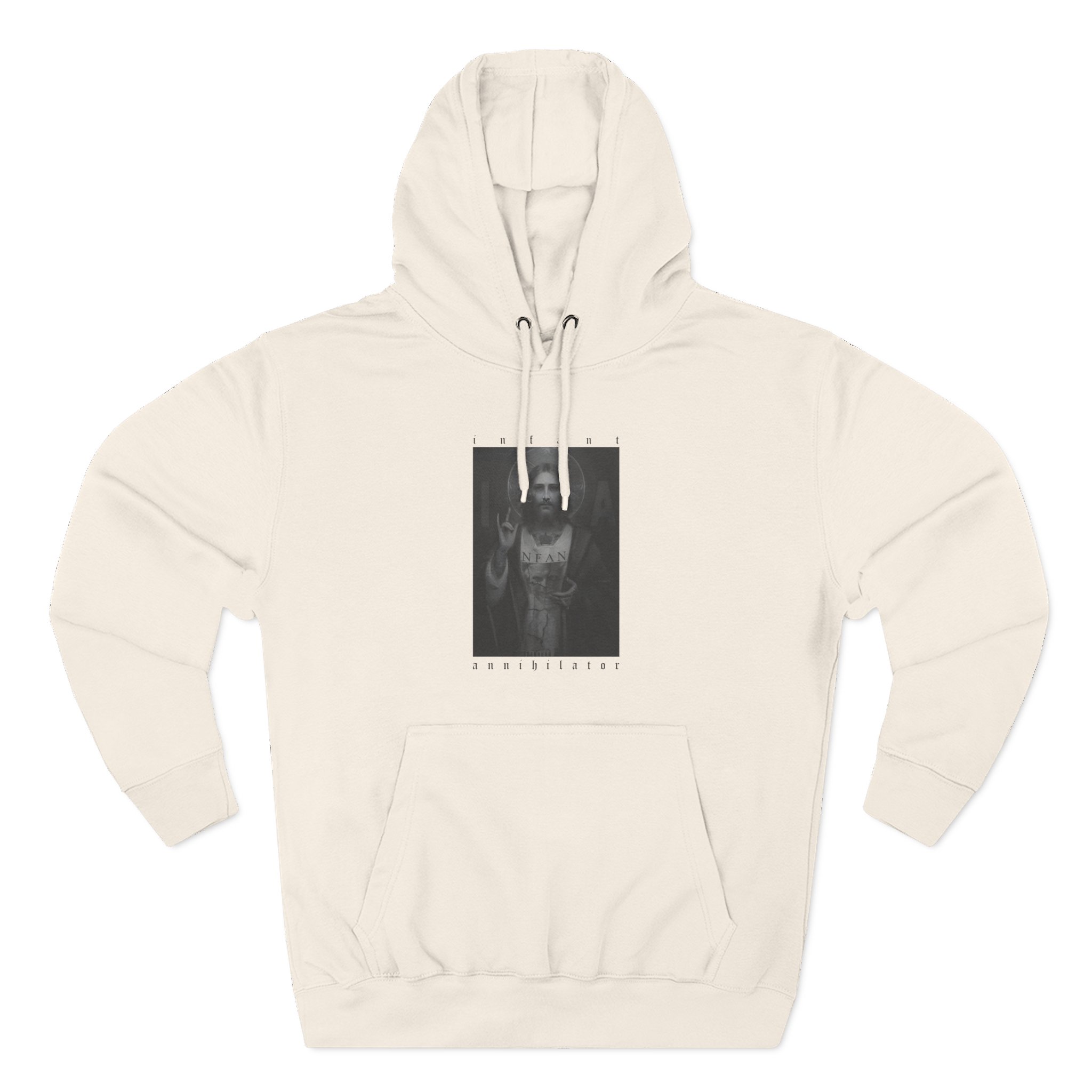 Infant Annihilator Jesus Three-Panel Fleece Hoodie