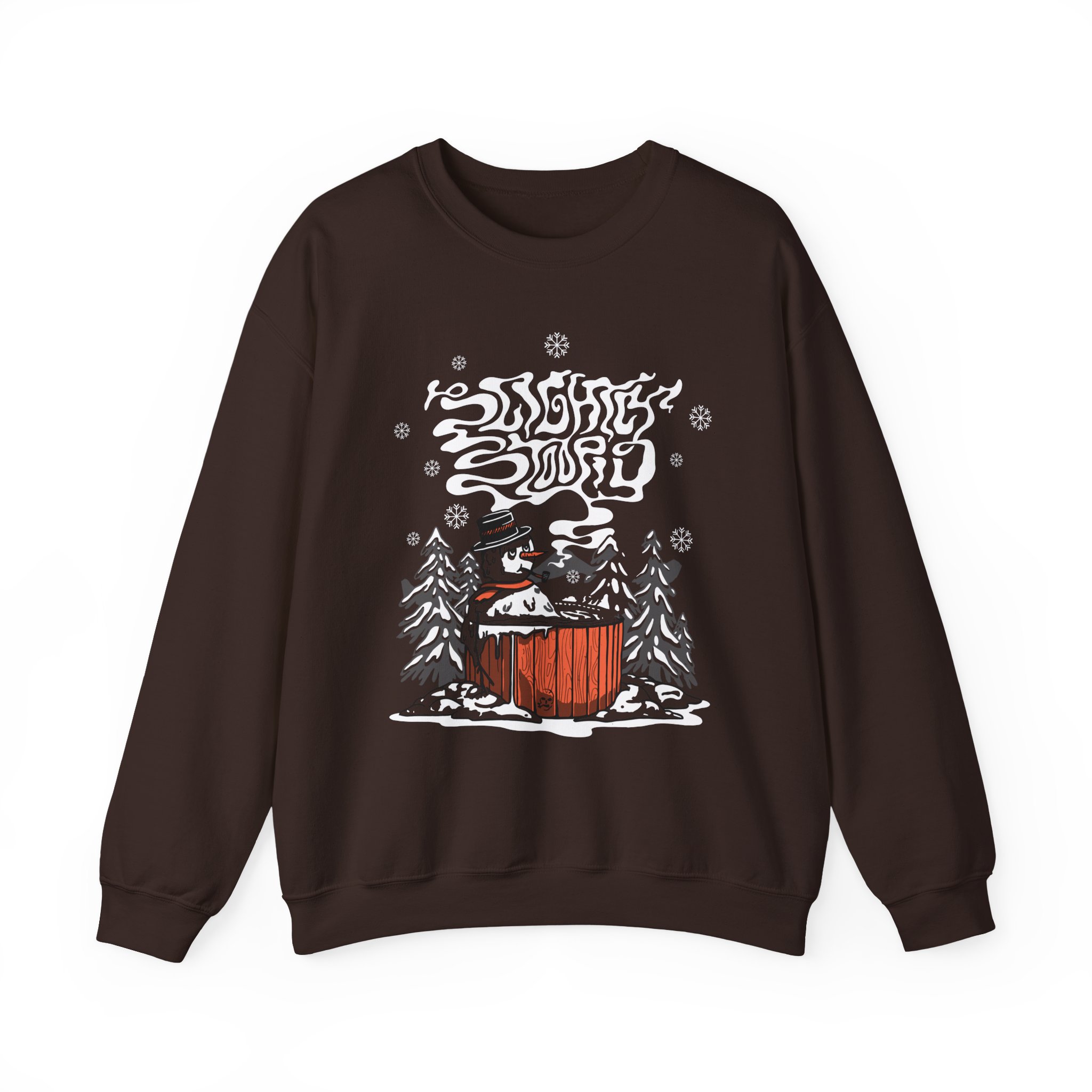 Slightly Stoopid Snowman Unisex Heavy Blendâ„¢ Crewneck Sweatshirt