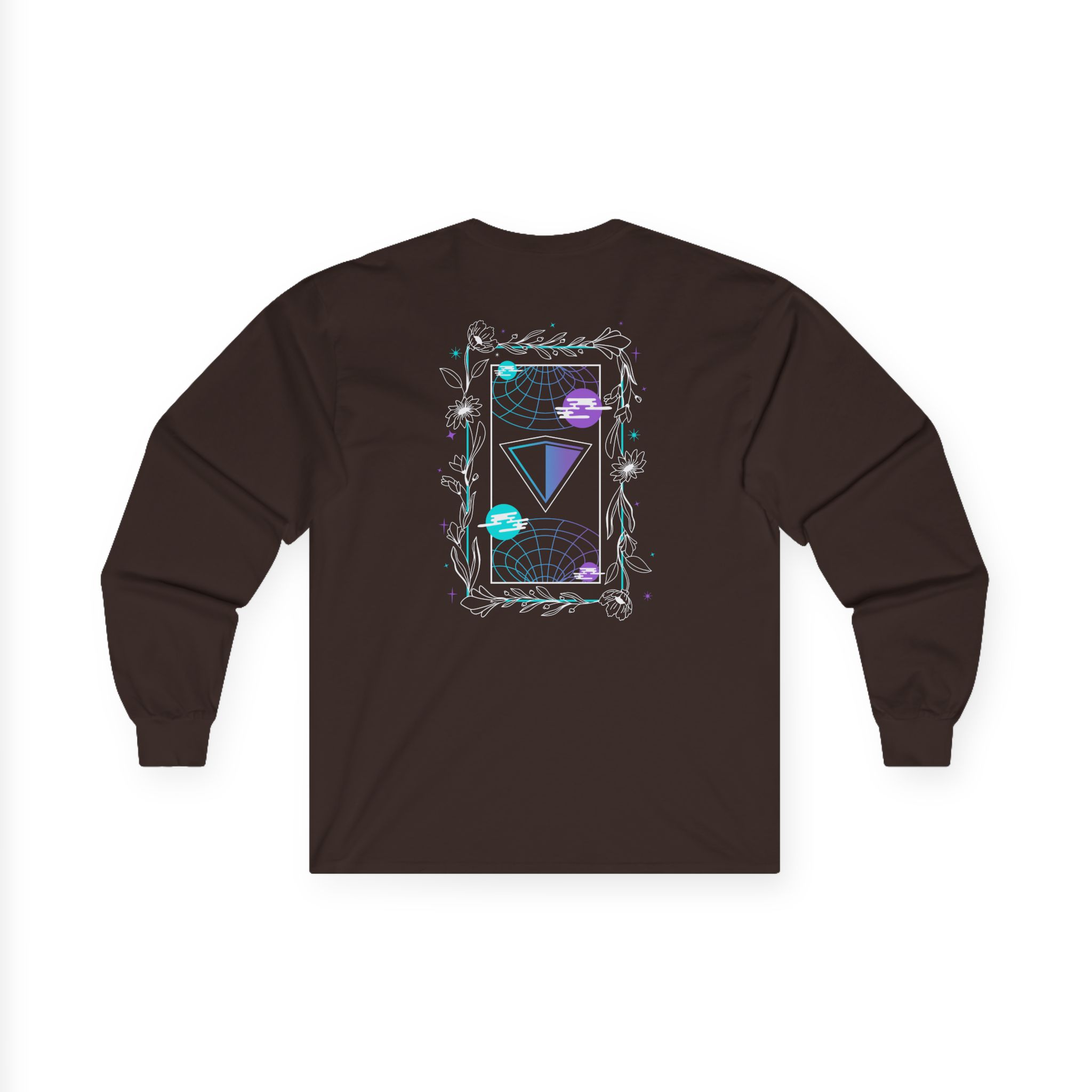 Inzo Astral Bloom Unisex Ultra Cotton Long Sleeve Tee
