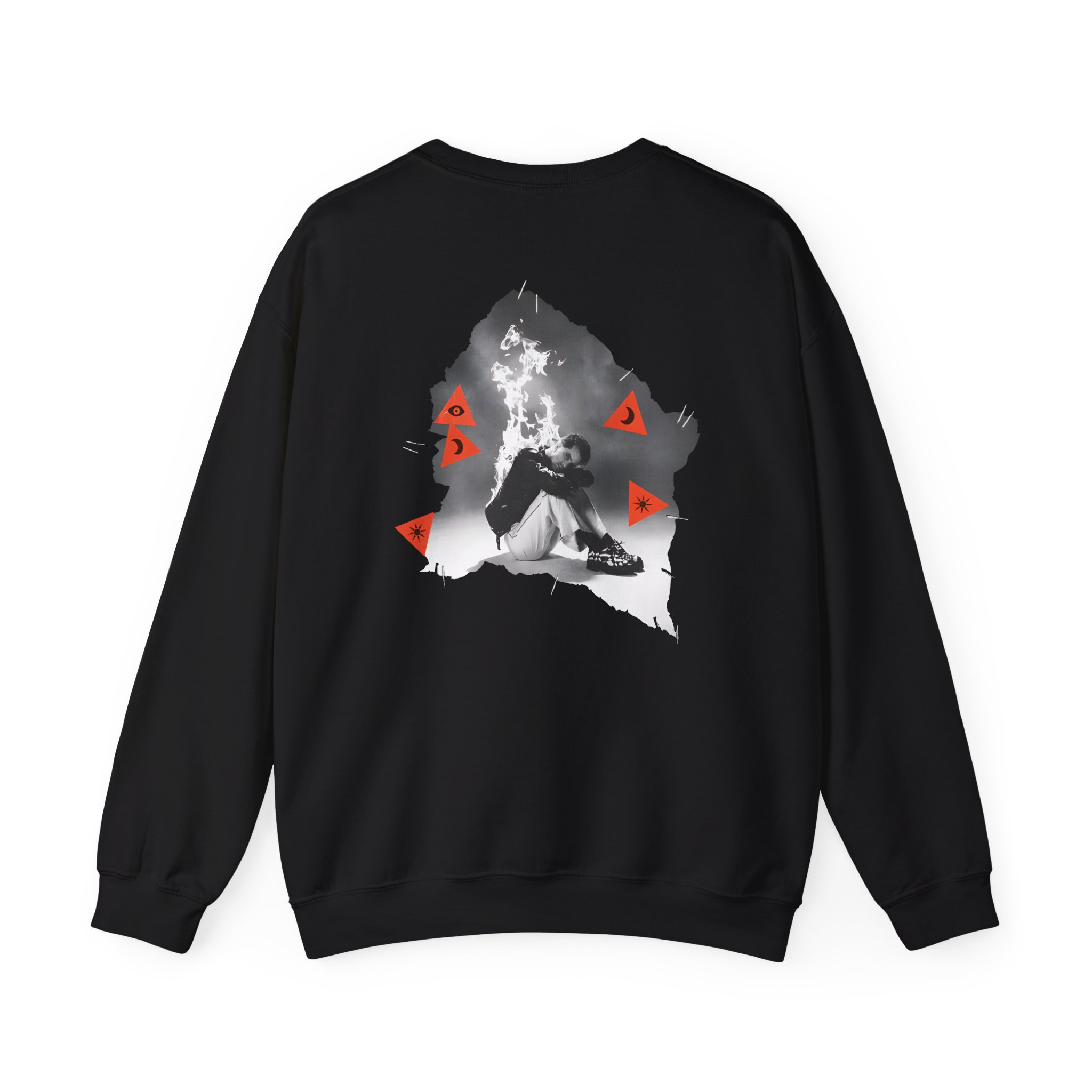Panic at the Disco Eu/uk Tour Unisex Heavy Blendâ„¢ Crewneck Sweatshirt