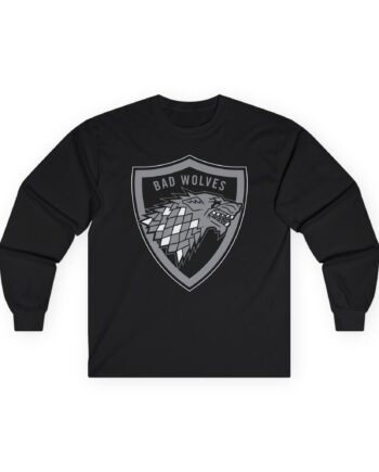 Bad Wolves Wolf Shield Unisex Ultra Cotton Long Sleeve Tee