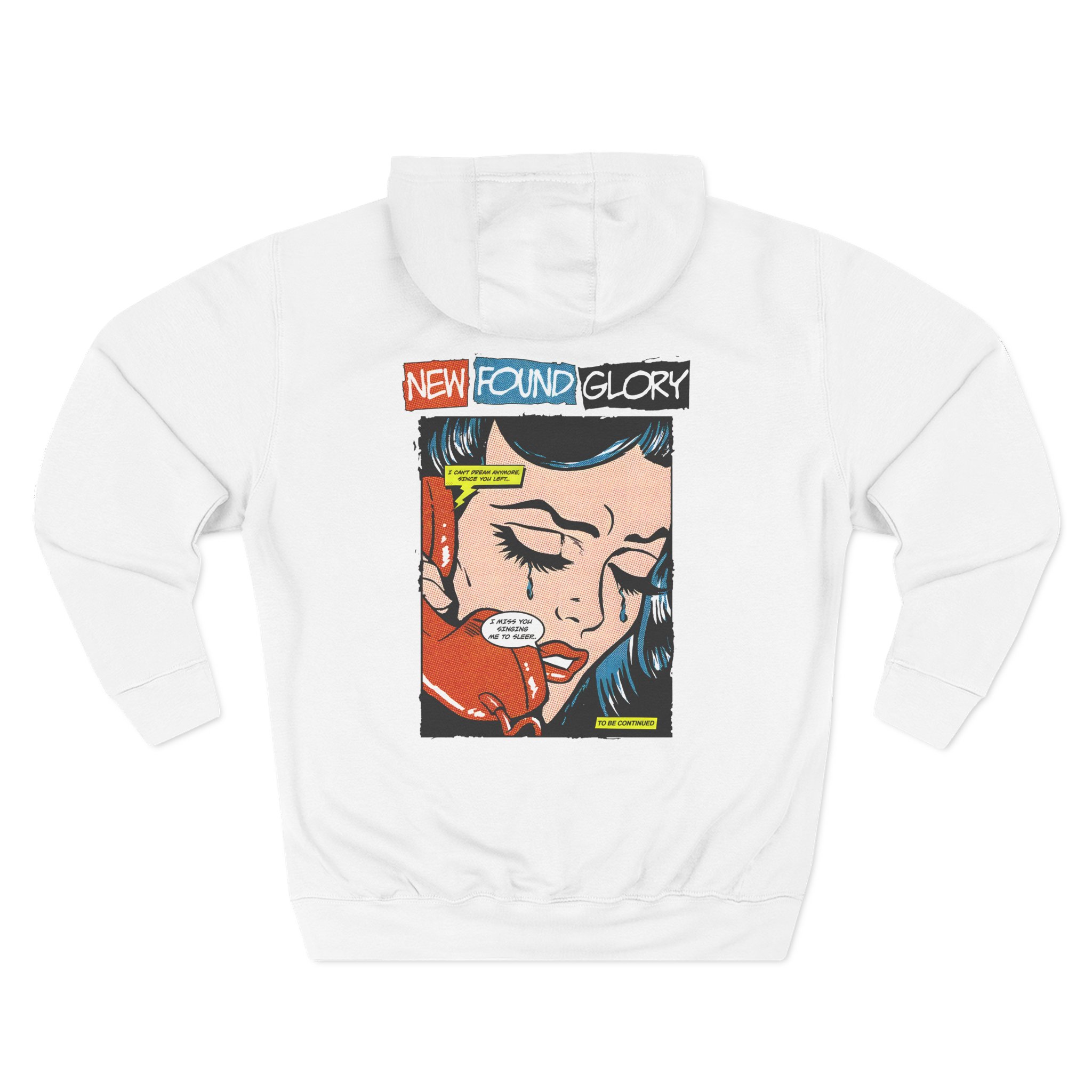 New Found Glory Coral Self Titled Three-Panel Fleece Hoodie