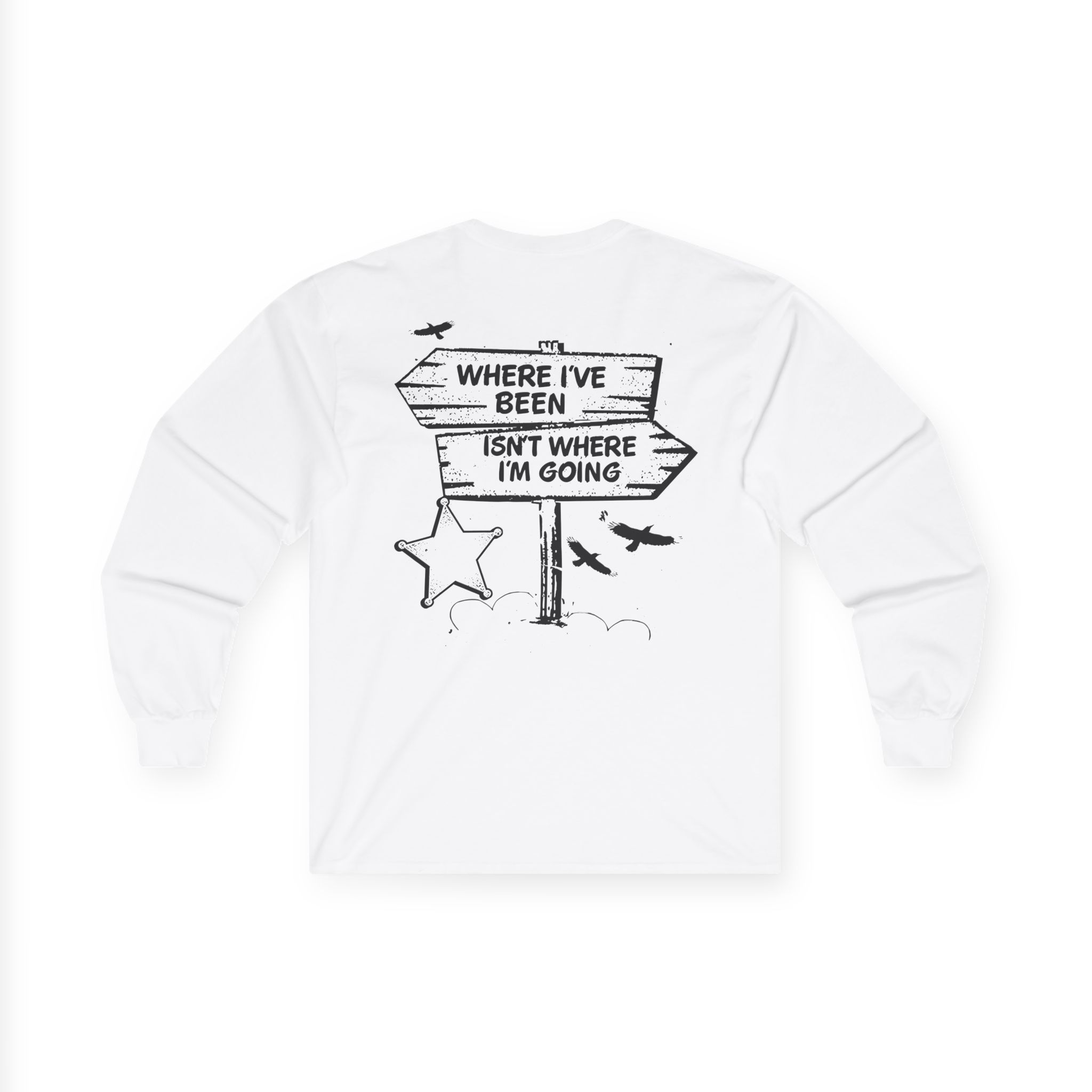 Shaboozey Fork in the Road Unisex Ultra Cotton Long Sleeve Tee