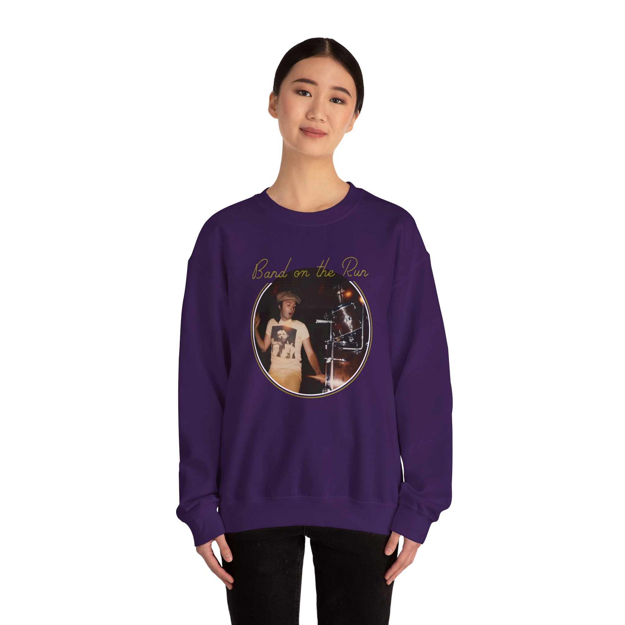Wings Band On The Run Unisex Heavy Blendâ„¢ Crewneck Sweatshirt