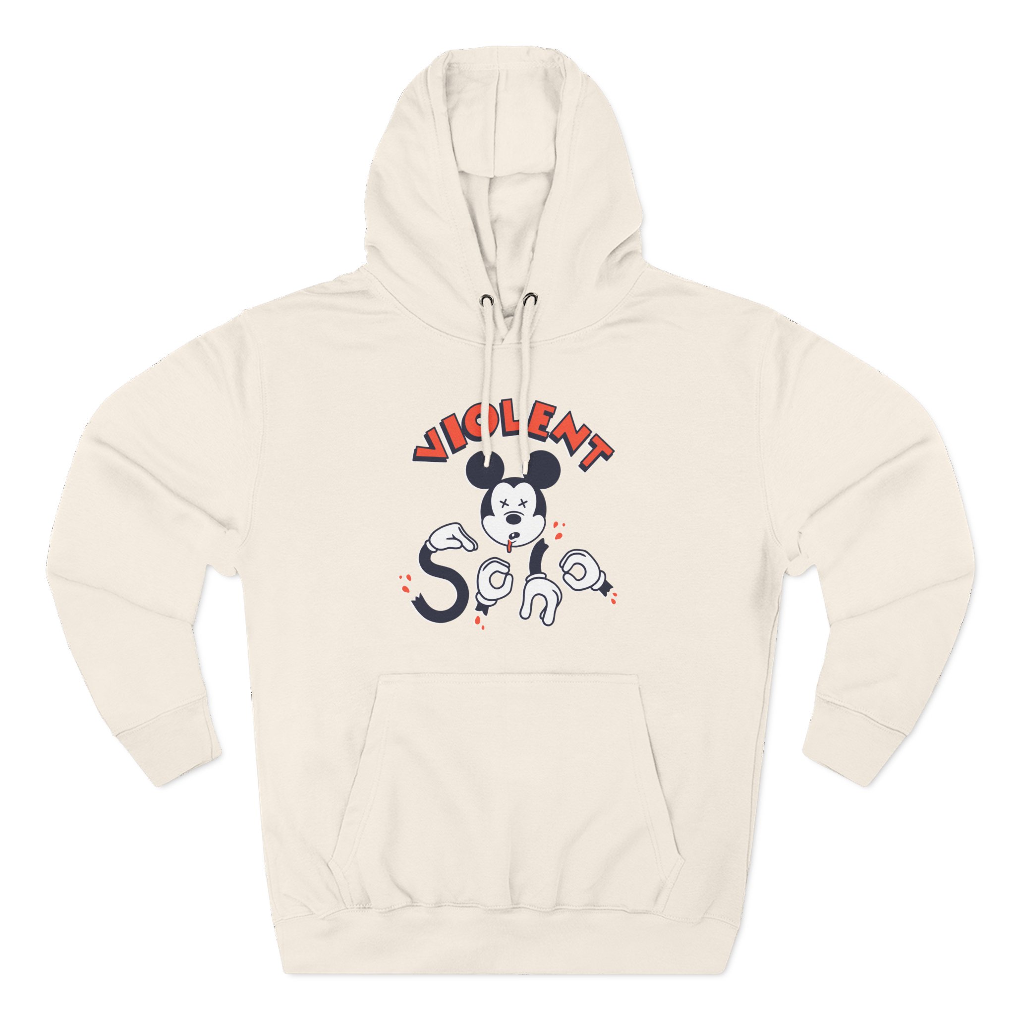 Violent Soho Dead Mouse Three-Panel Fleece Hoodie