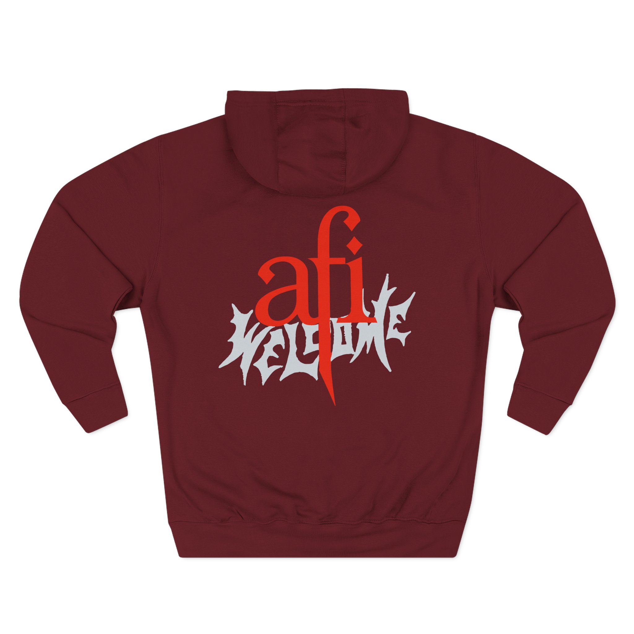 Afi X Welcome Nowhere Three-Panel Fleece Hoodie
