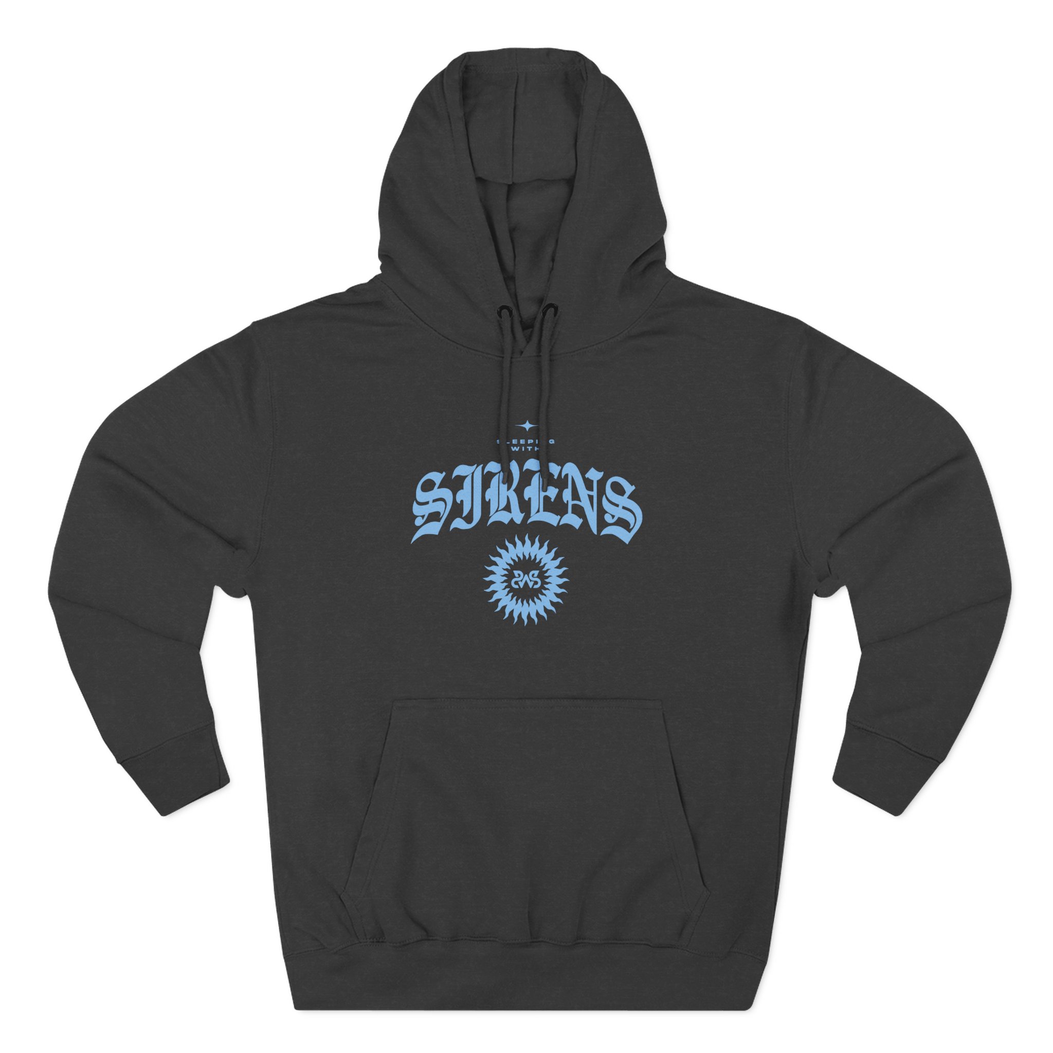 Sleeping With Sirens Barbed Wire Three-Panel Fleece Hoodie