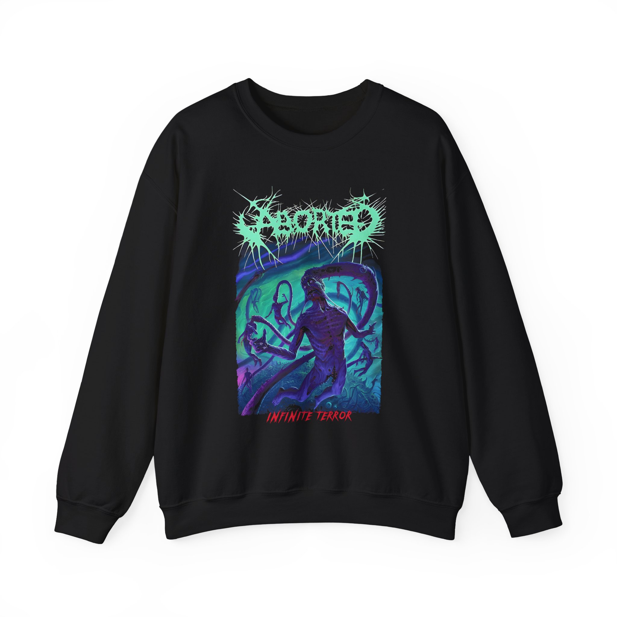 Aborted Infinite Terror Unisex Heavy Blendâ„¢ Crewneck Sweatshirt