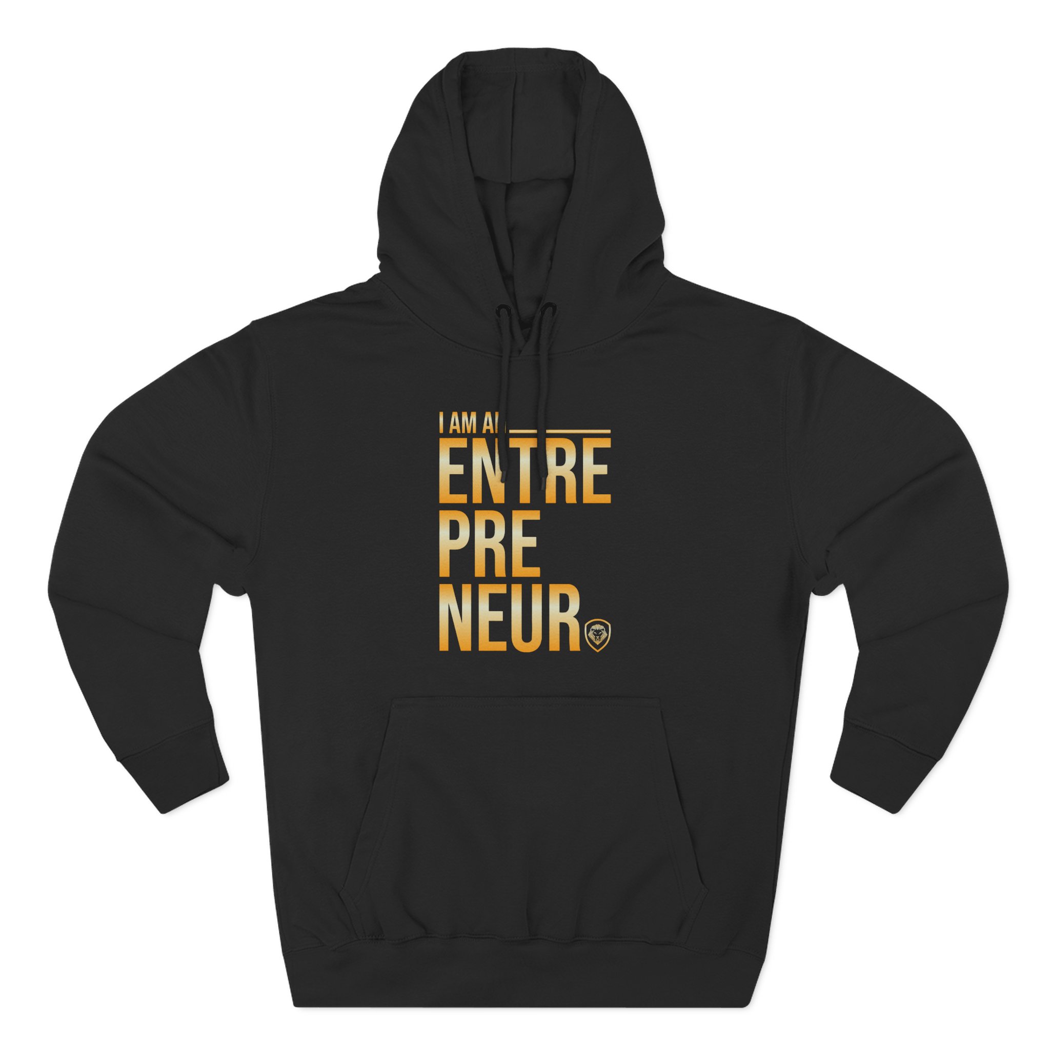 Valuetainment I Am an Entrepreneur Three-Panel Fleece Hoodie