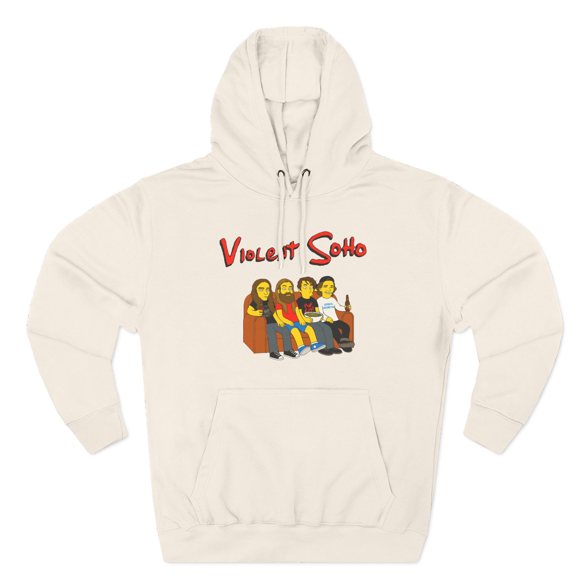 Violent Soho Springfield 4122 Three-Panel Fleece Hoodie