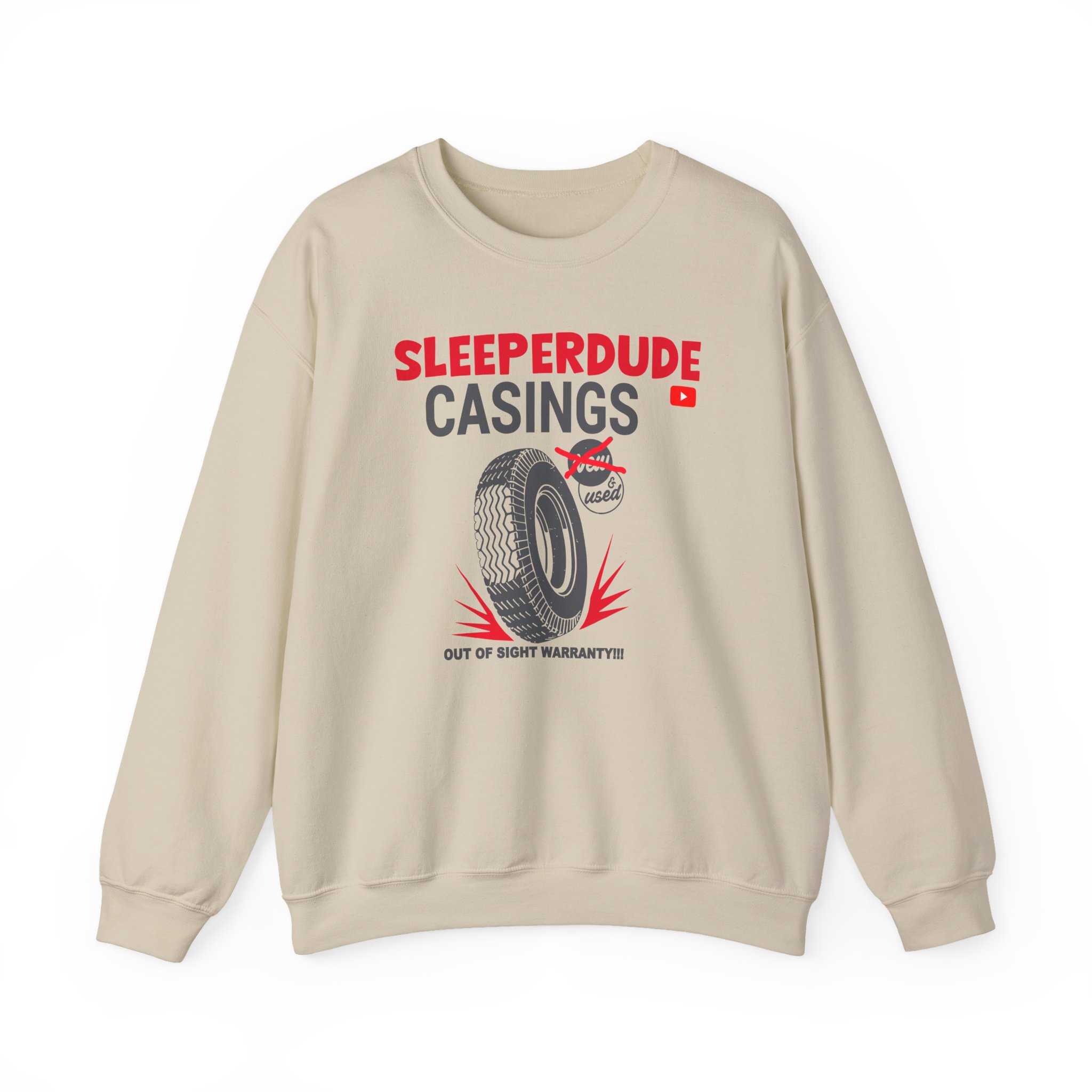 Sleeperdude Casings Unisex Heavy Blendâ„¢ Crewneck Sweatshirt