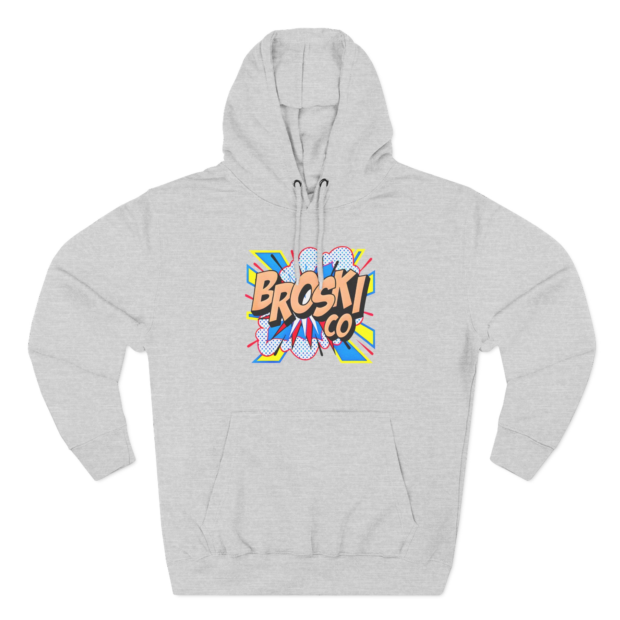 Broski Report Three-Panel Fleece Hoodie
