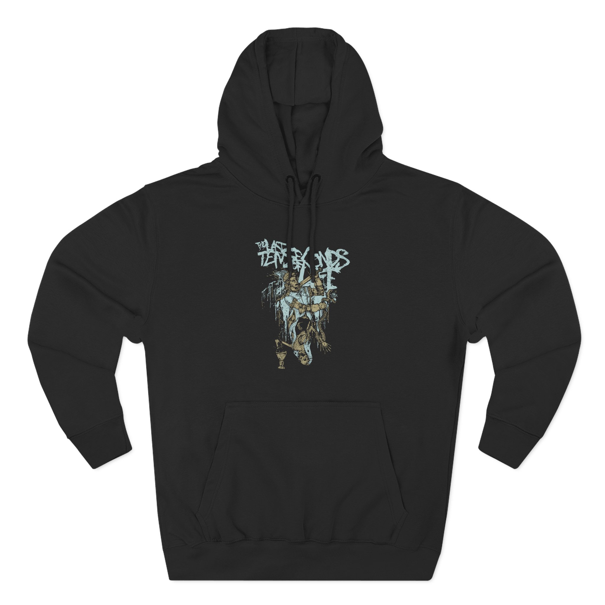 The Last Ten Seconds of Life Three-Panel Fleece Hoodie