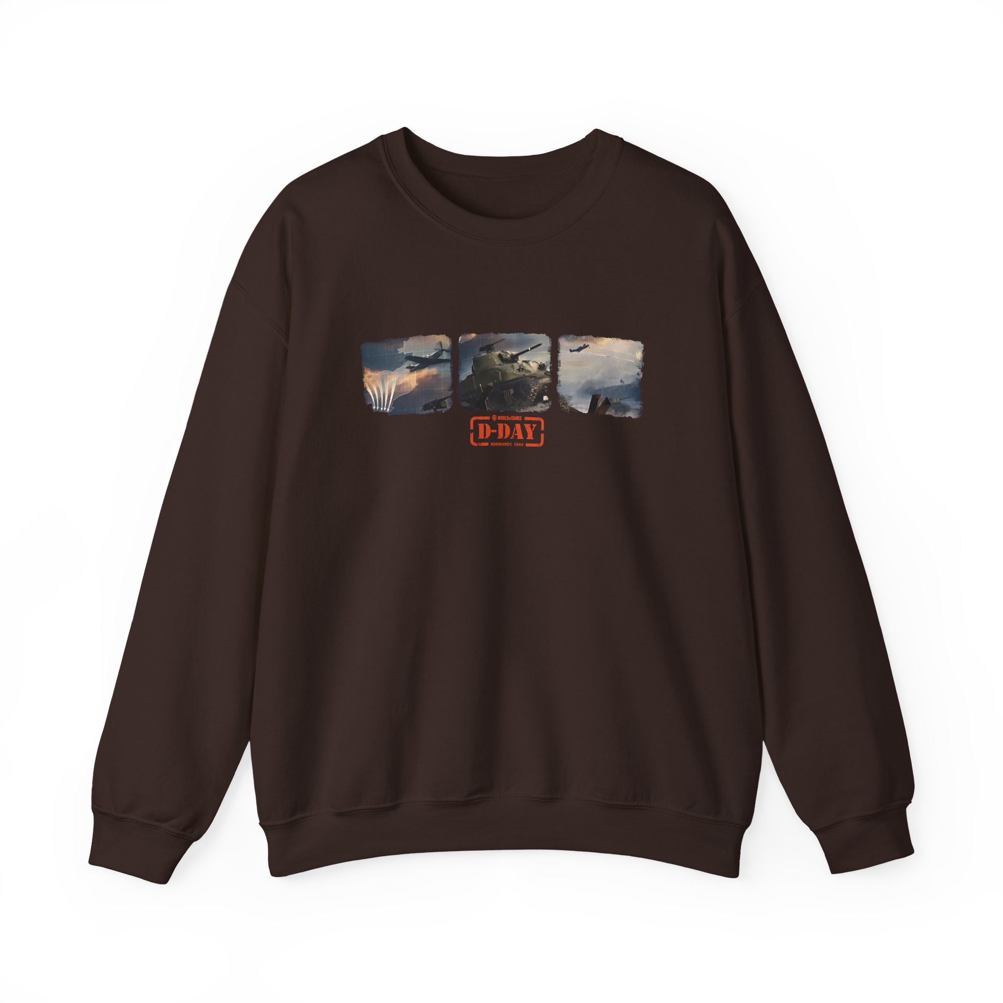 World of Tank Wot D-day Unisex Heavy Blendâ„¢ Crewneck Sweatshirt