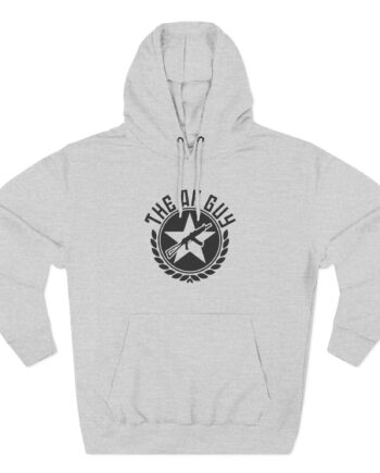 Brandon Herrera the Ak Guy Logo Three-Panel Fleece Hoodie