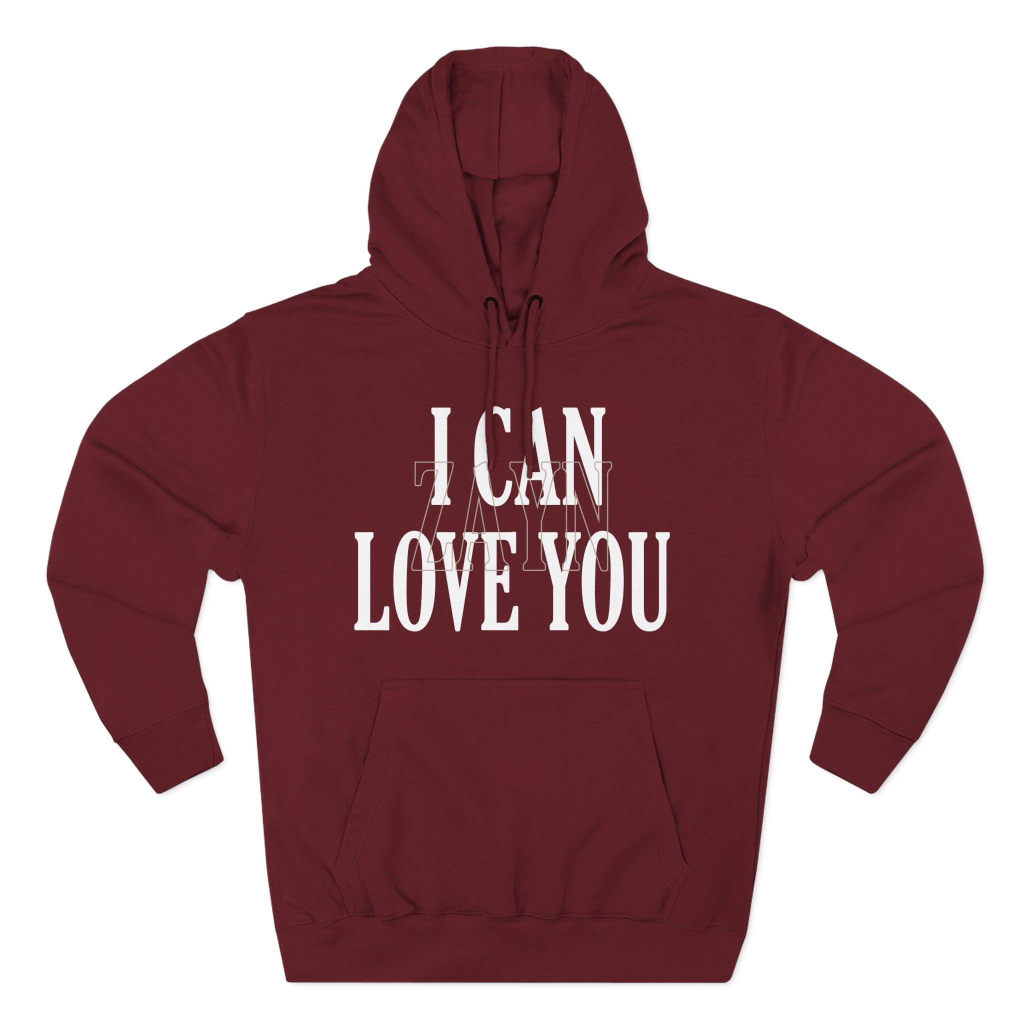 Zayn Malik I Can Love You Three-Panel Fleece Hoodie